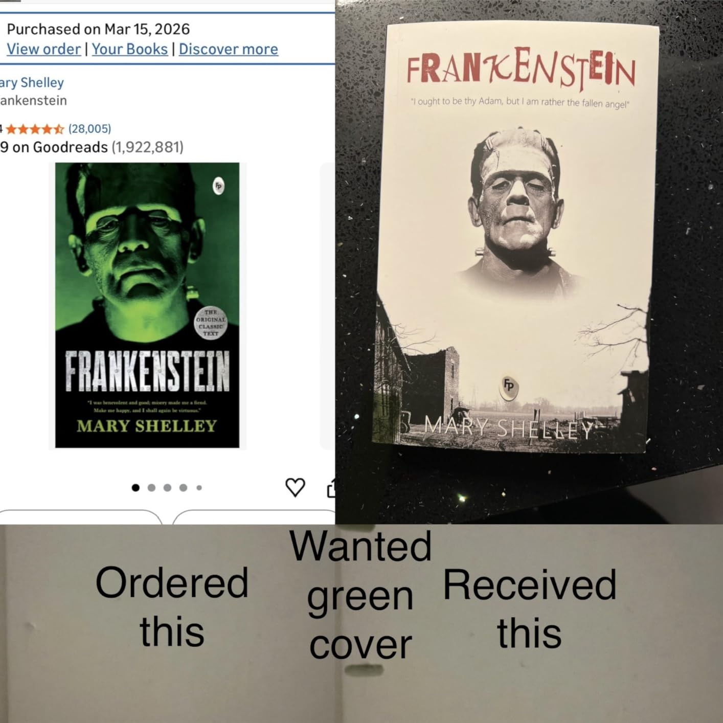 Frankenstein (Penguin Clothbound Classics) customer photo 1