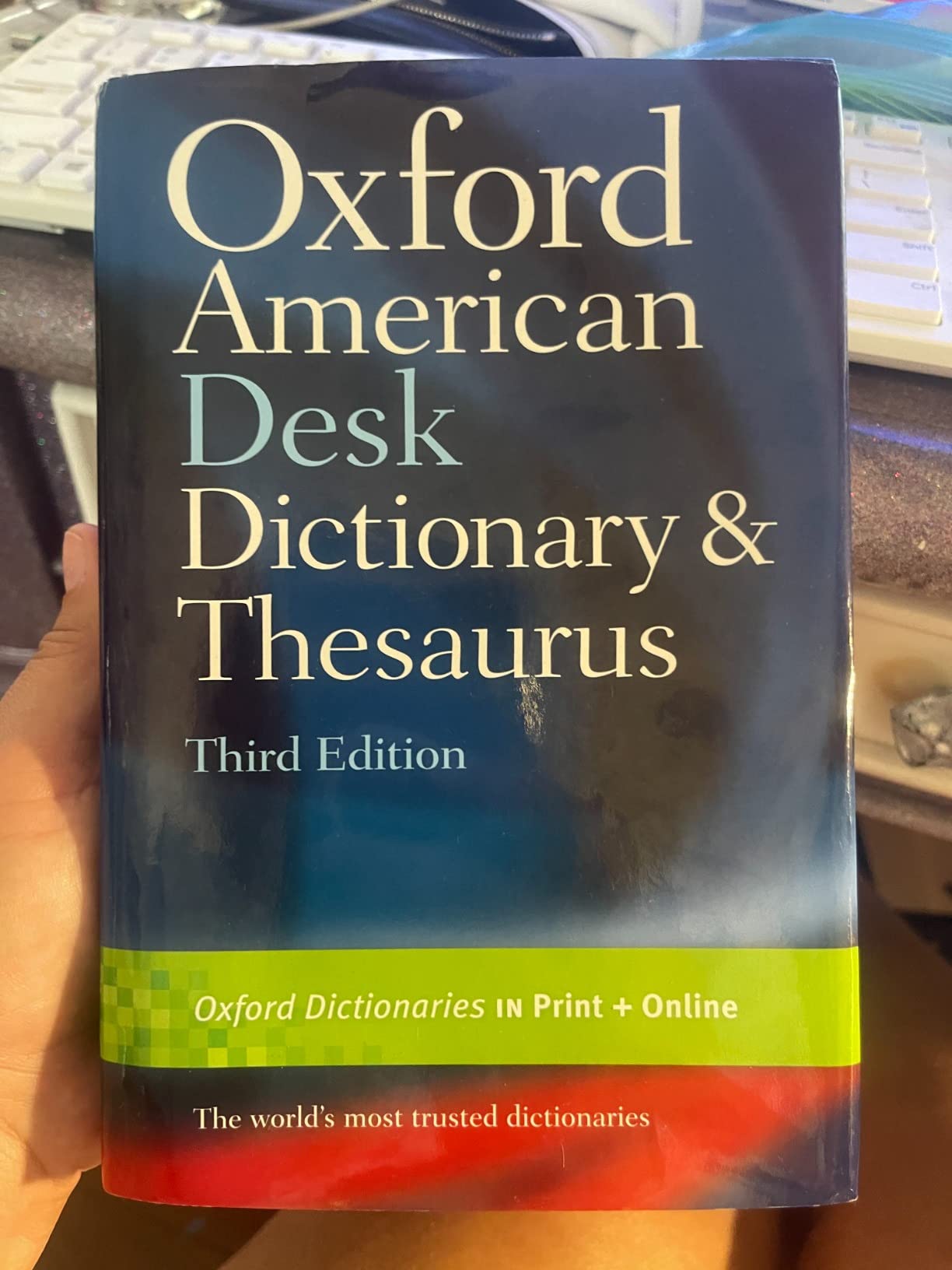 Oxford American Desk Dictionary & Thesaurus customer photo 2