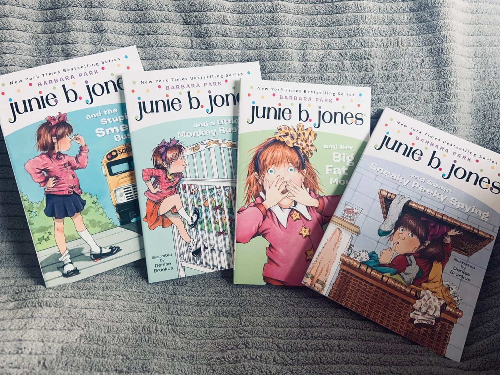 Junie B. Jones First Boxed Set Ever!: Books 1-4 customer photo 1