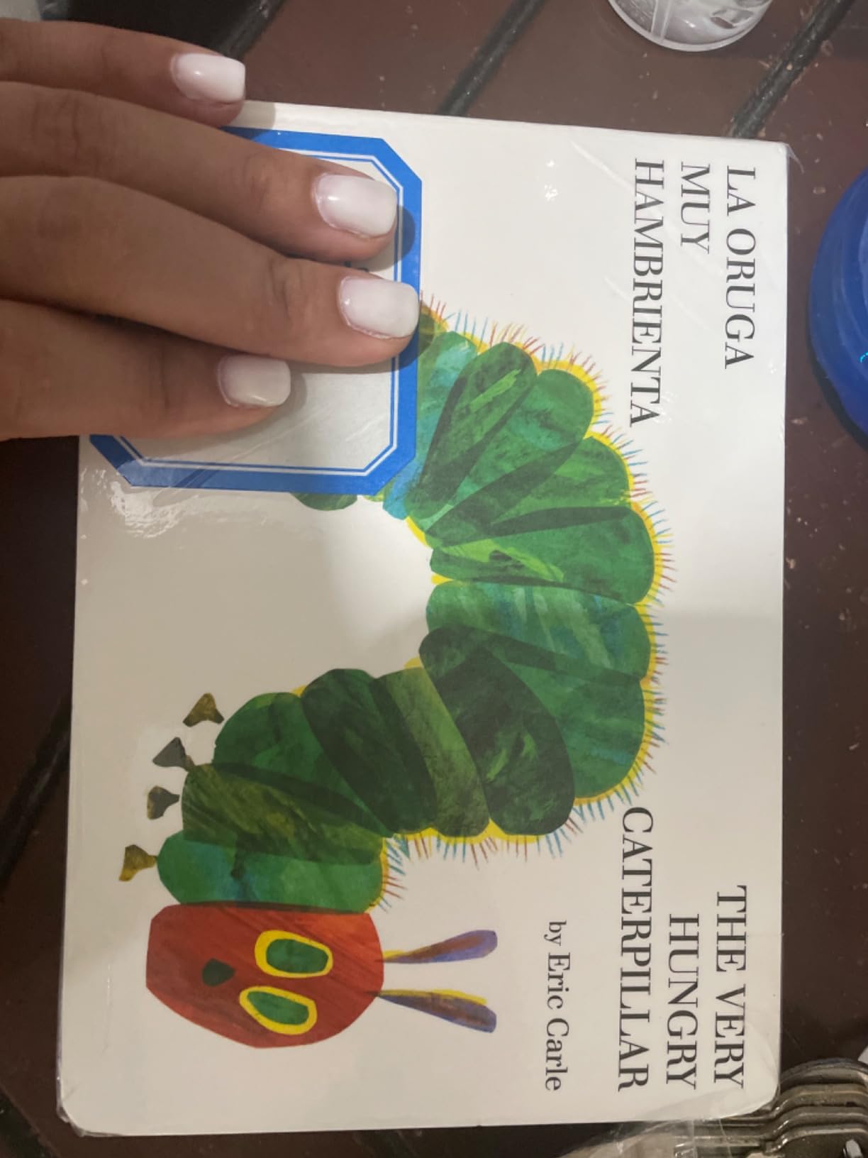 The Very Hungry Caterpillar/La Oruga Muy Hambrienta: Bilingual Board Book customer photo 1