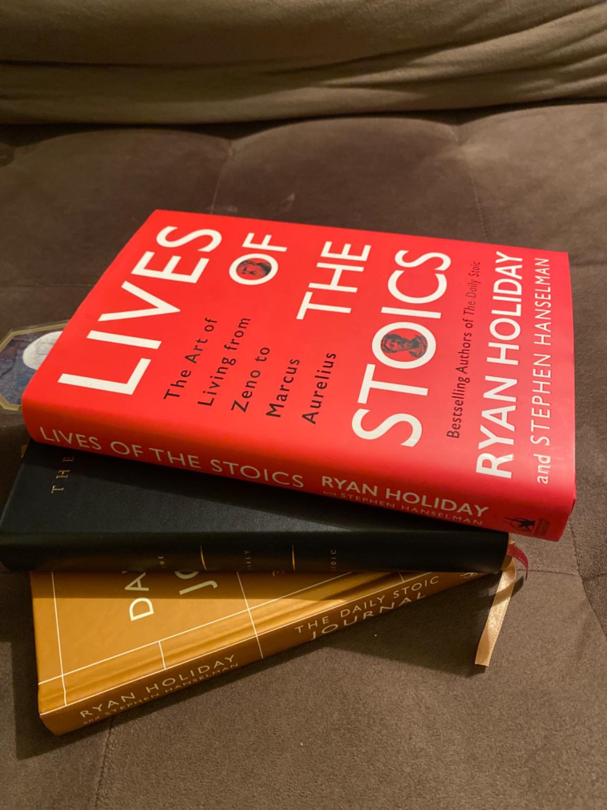 Lives of the Stoics: The Art of Living from Zeno to Marcus Aurelius customer photo 2