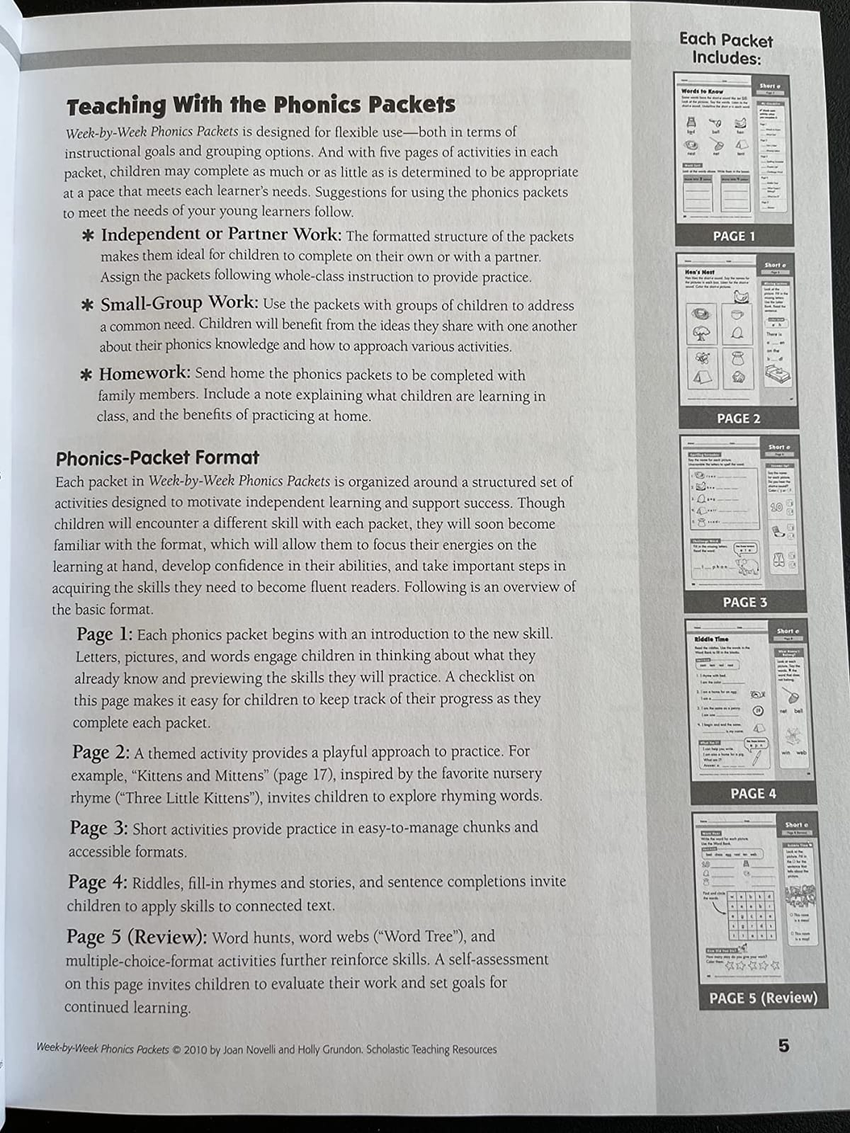 Week-By-Week Phonics Packets customer photo 1