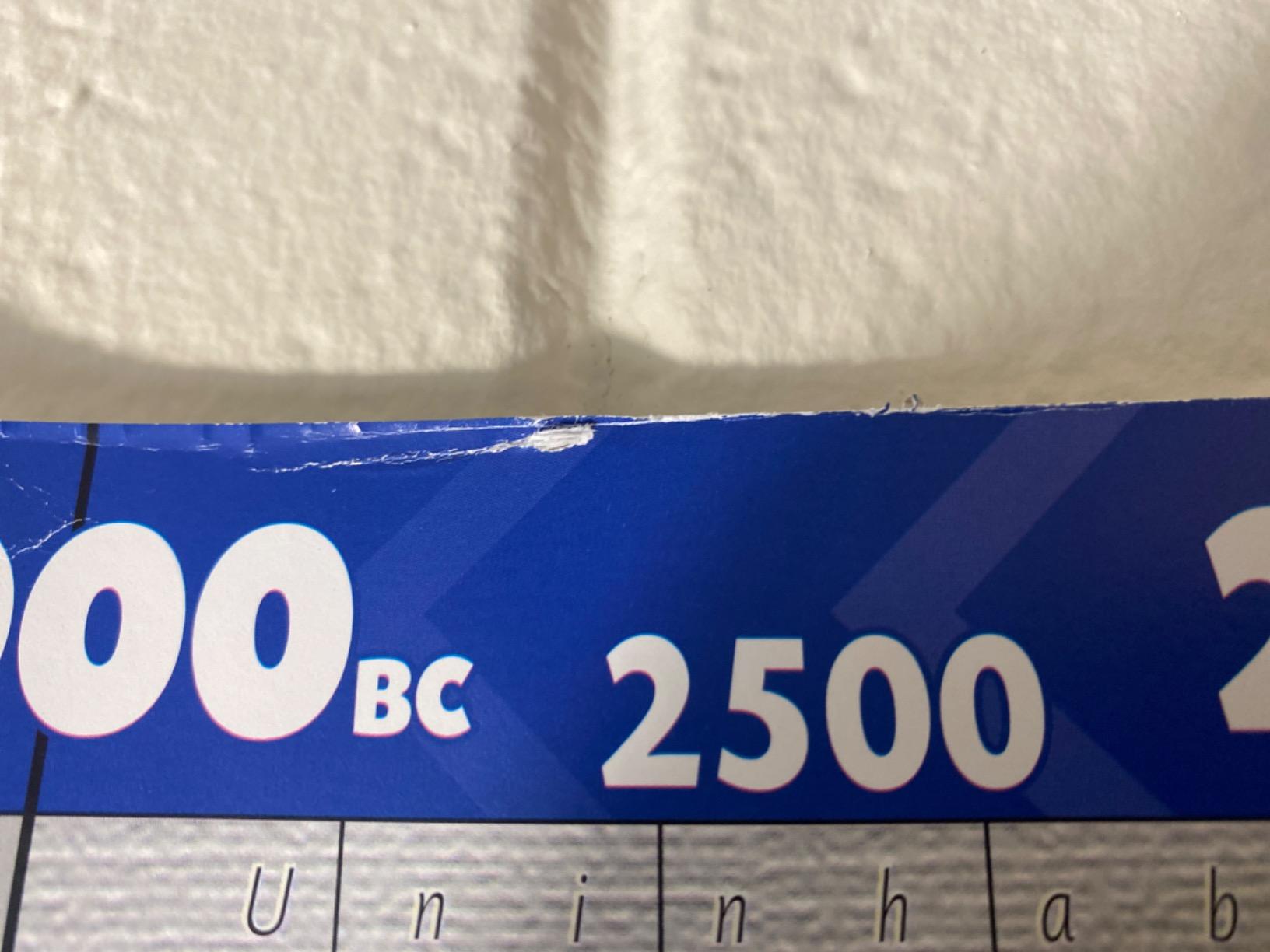 Super Jumbo - World History Timeline (33x47inches) customer photo 1