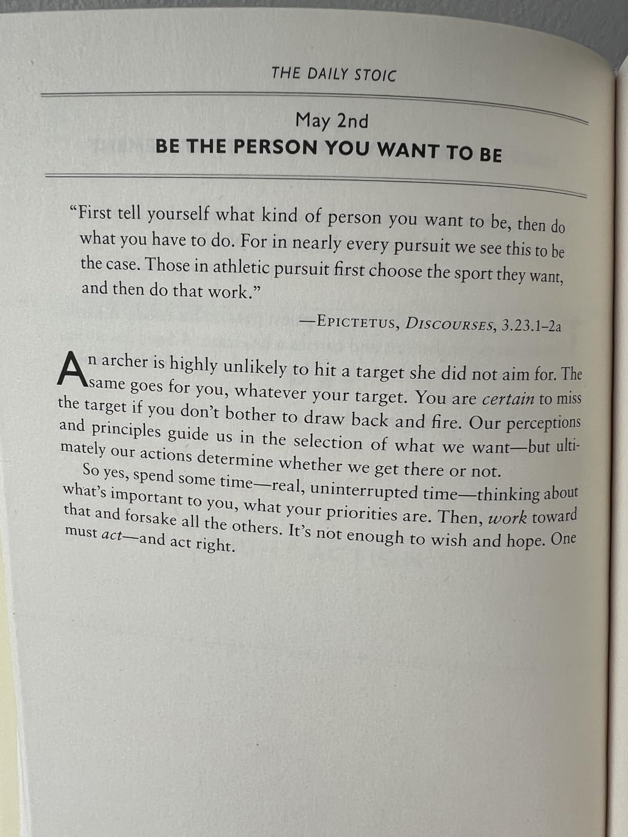 The Daily Stoic: 366 Meditations on Wisdom, Perseverance, and the Art of Living customer photo 2