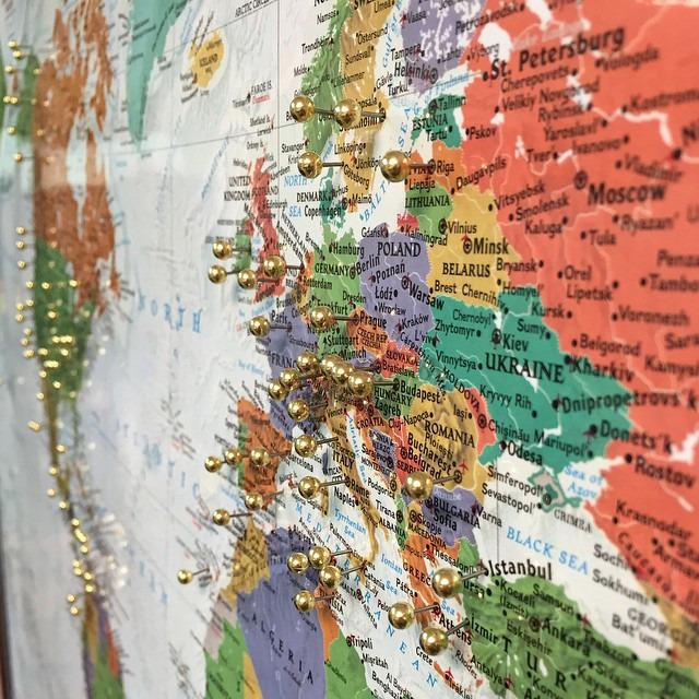 National Geographic World Wall Map - Decorator - Laminated (46 x 30.5 in) (National Geographic Reference Map) customer photo 1