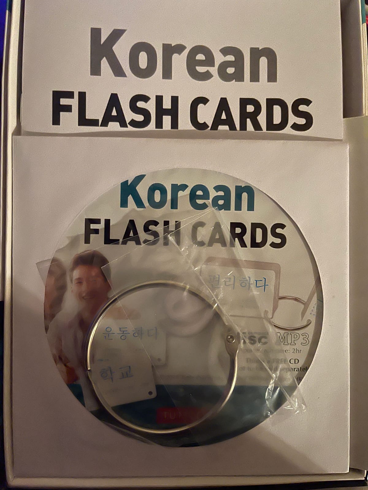 Korean Flash Cards Kit: Learn 1,000 Basic Korean Words and Phrases Quickly and Easily! (Hangul & Romanized Forms) Downloadable Audio Included customer photo 1