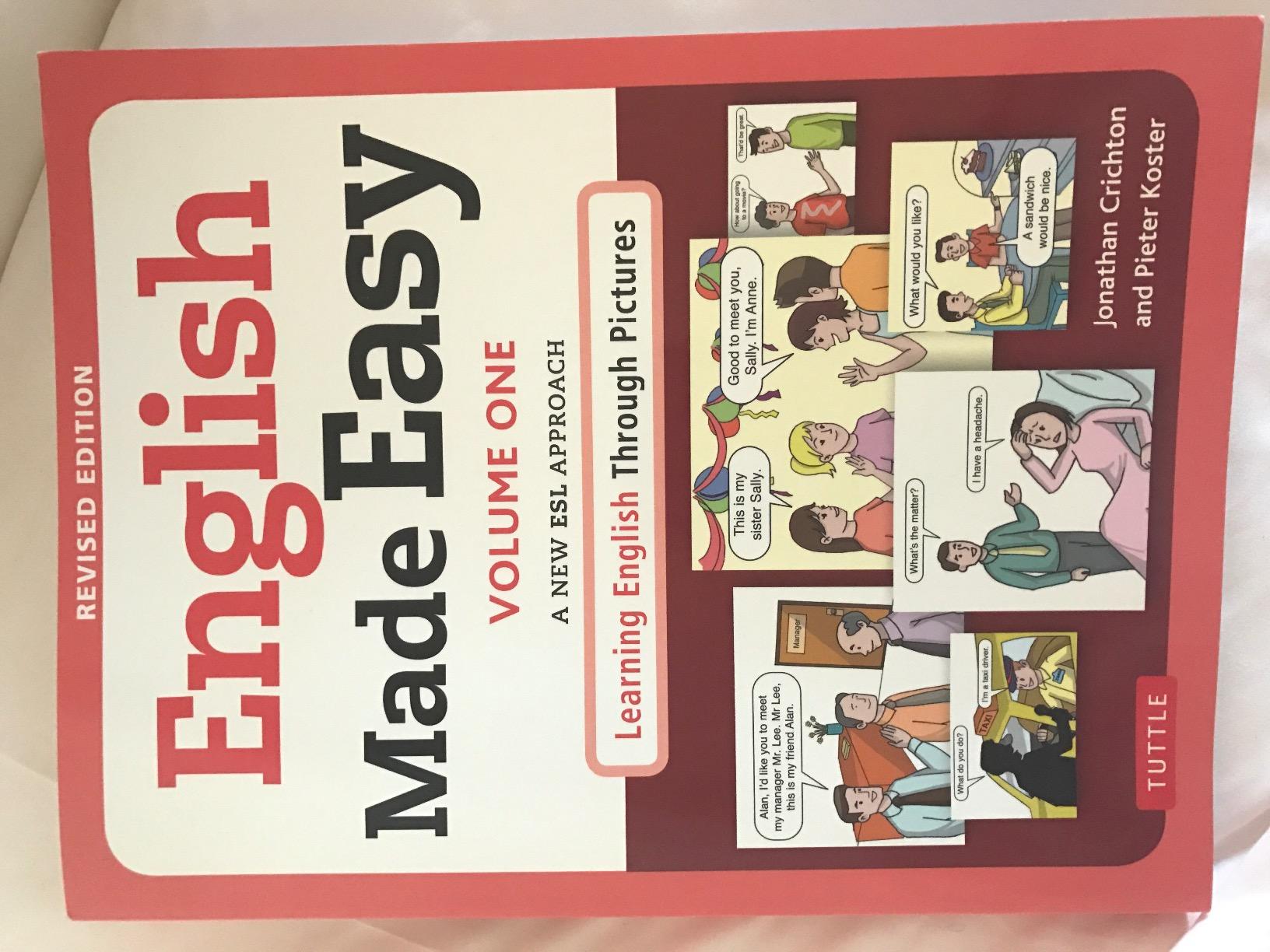 English Made Easy Volume One: A New ESL Approach: Learning English Through Pictures (Free Online Audio) customer photo 2