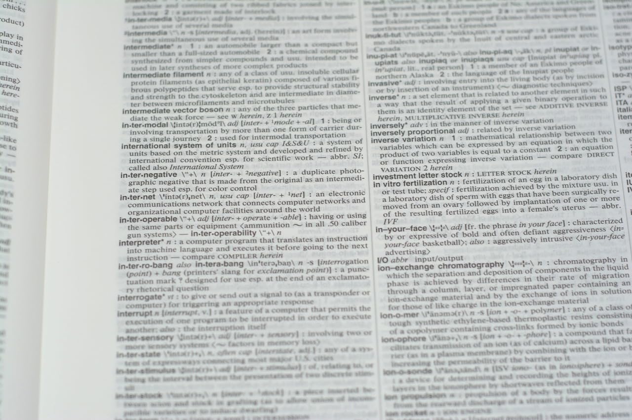 Webster's Third New International Dictionary, Unabridged - Largest, Most Comprehensive Printed American Dictionary customer photo 1
