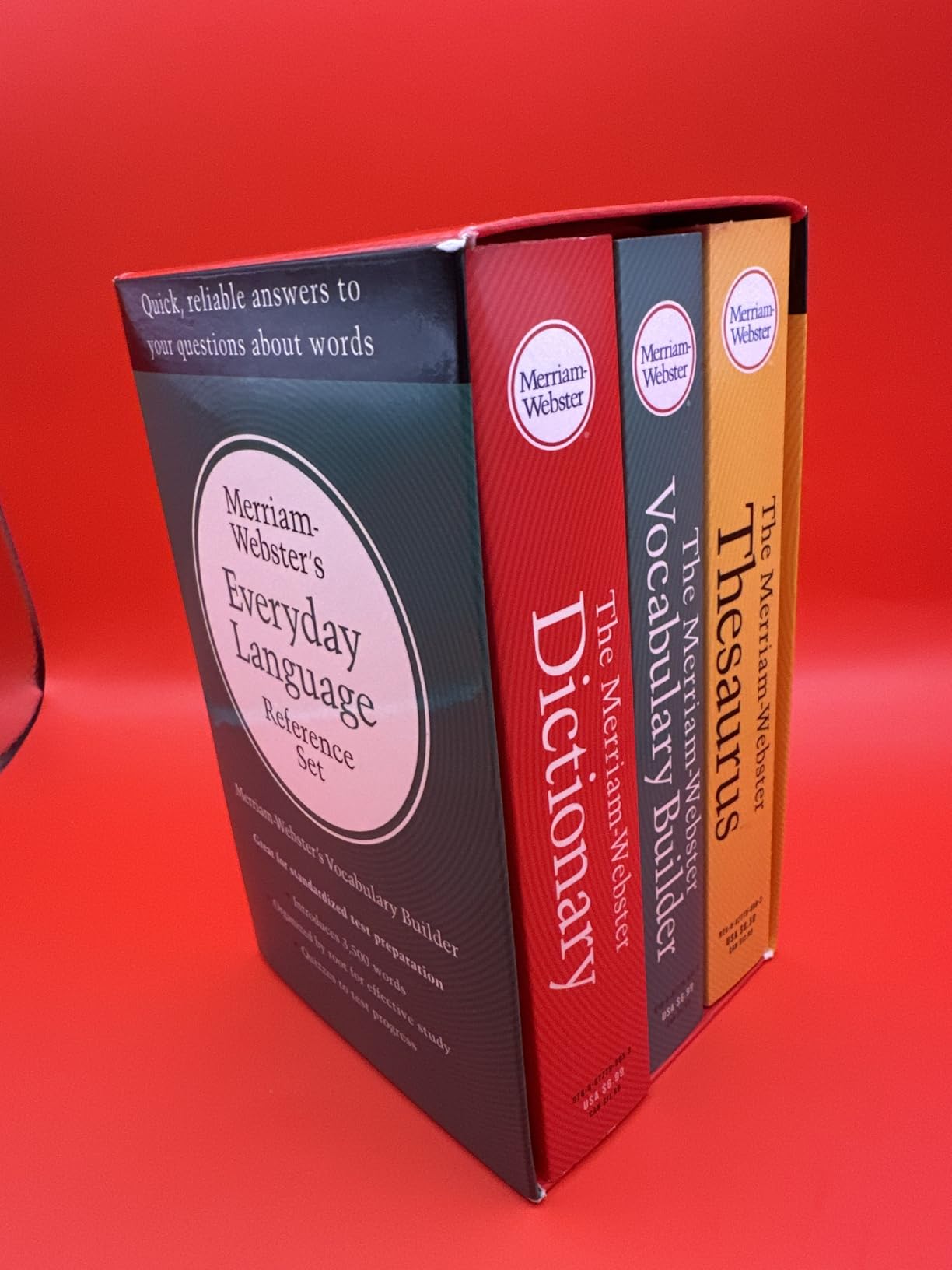 Merriam-Webster’s Everyday Language Reference Set: Includes: The Merriam-Webster Dictionary, The Merriam-Webster Thesaurus, and The Merriam-Webster Vocabulary Builder customer photo 2