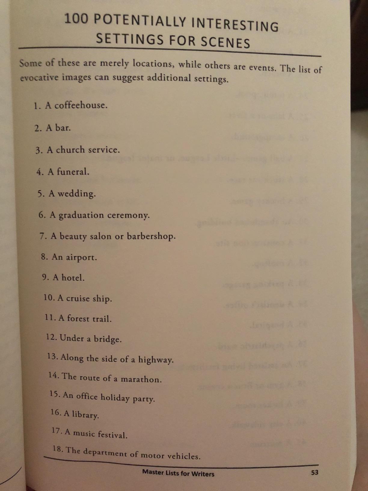 Master Lists for Writers: Thesauruses, Plots, Character Traits, Names, and More customer photo 2