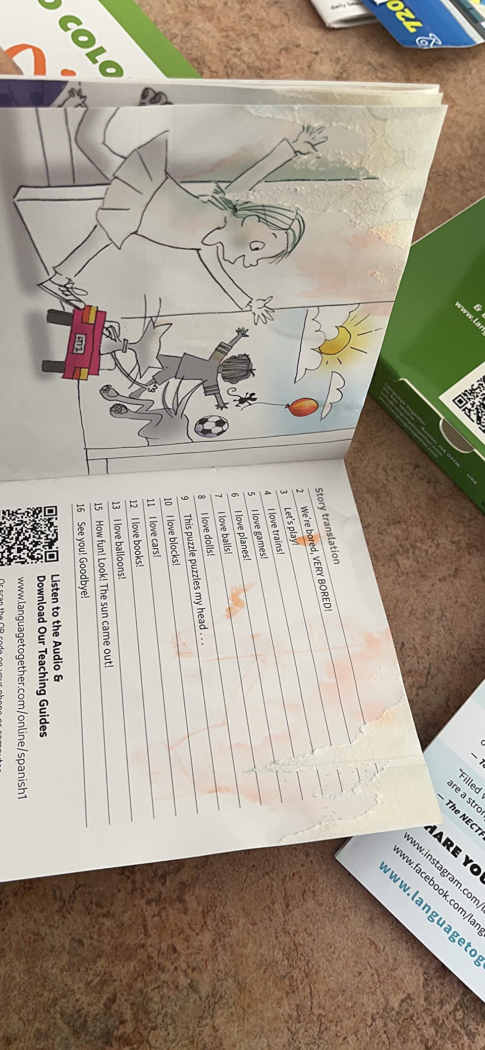 Spanish for Kids: 10 First Reader Books with Online Audio and 100 Words (Beginning to Learn Spanish) Set 1 by Language Together customer photo 1