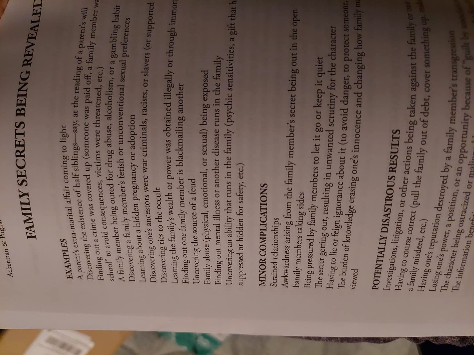 The Conflict Thesaurus: A Writer's Guide to Obstacles, Adversaries, and Inner Struggles (Volume 1) (Writers Helping Writers Series) customer photo 2