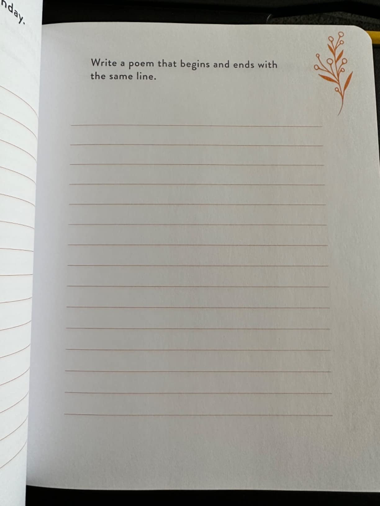 One Poem a Day: A Writer's Daily Journal of Words & Inspiration customer photo 2