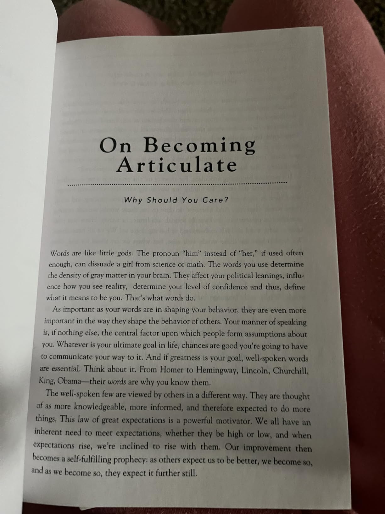 The Well-Spoken Thesaurus: The Most Powerful Ways to Say Everyday Words and Phrases (A Vocabulary Builder for Adults to Improve Your Writing and Speaking Communication Skills) customer photo 2