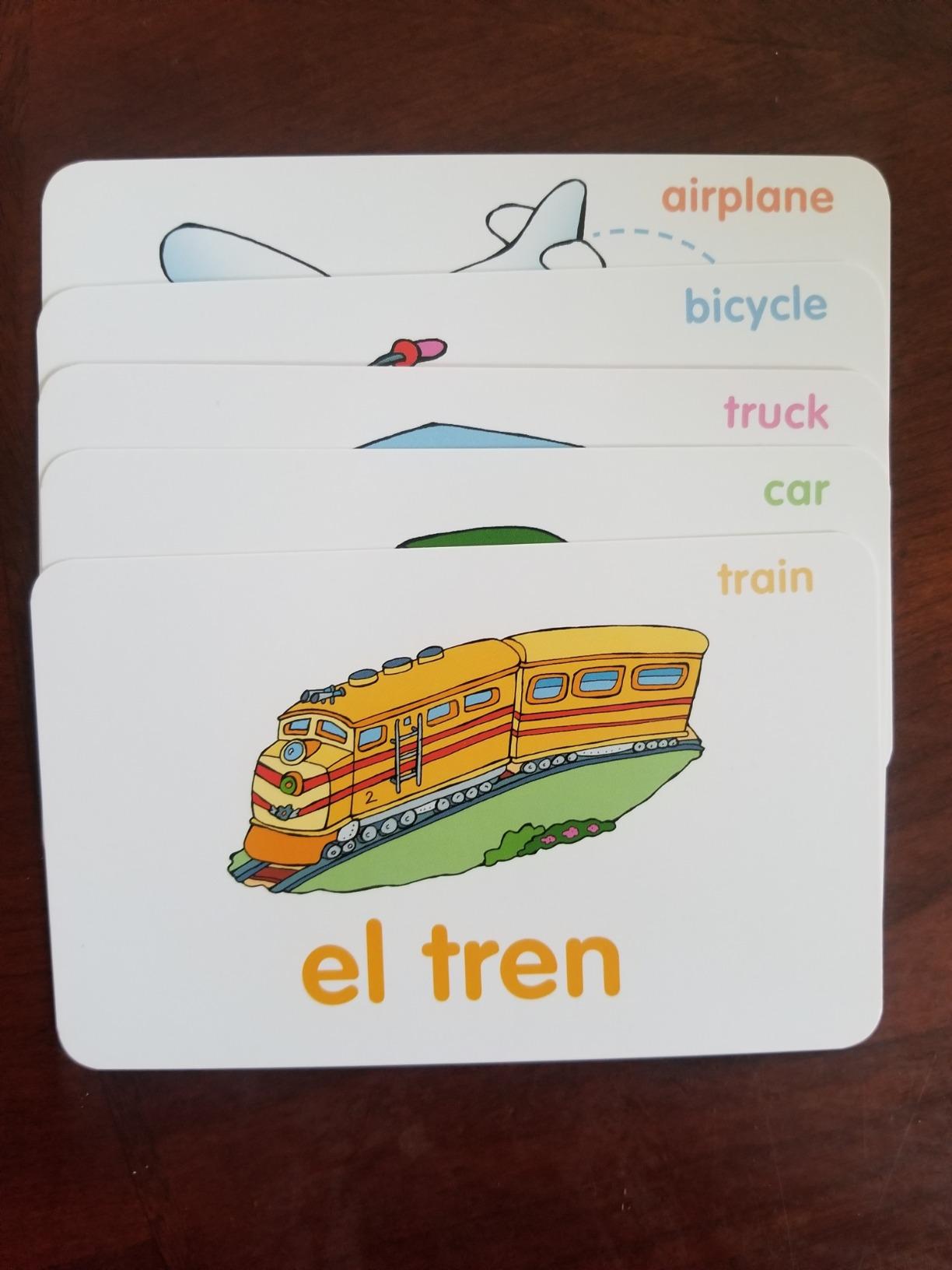 Spanish (Flash Kids Flash Cards) customer photo 2