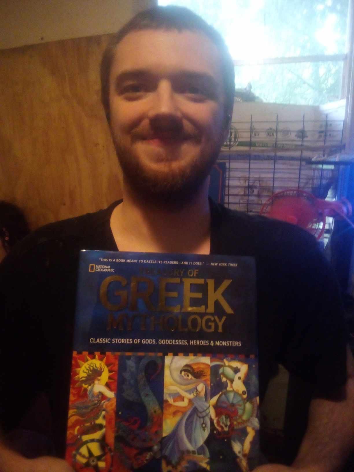 Treasury of Greek Mythology: Classic Stories of Gods, Goddesses, Heroes & Monsters (National Geographic Treasuries) customer photo 1