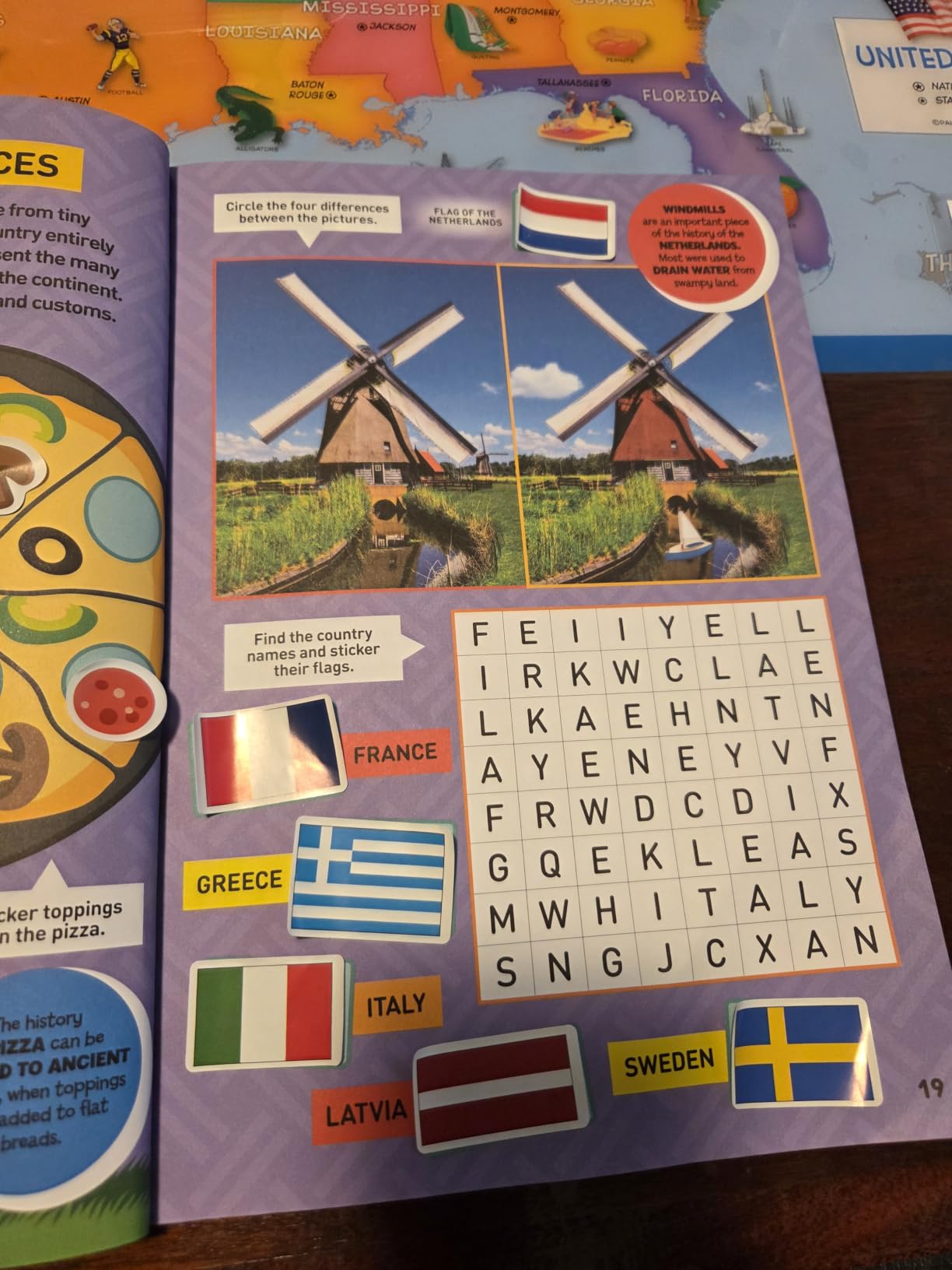 National Geographic Kids World Atlas Sticker Activity Book: Over 200 Stickers and 8 Large Maps! customer photo 1