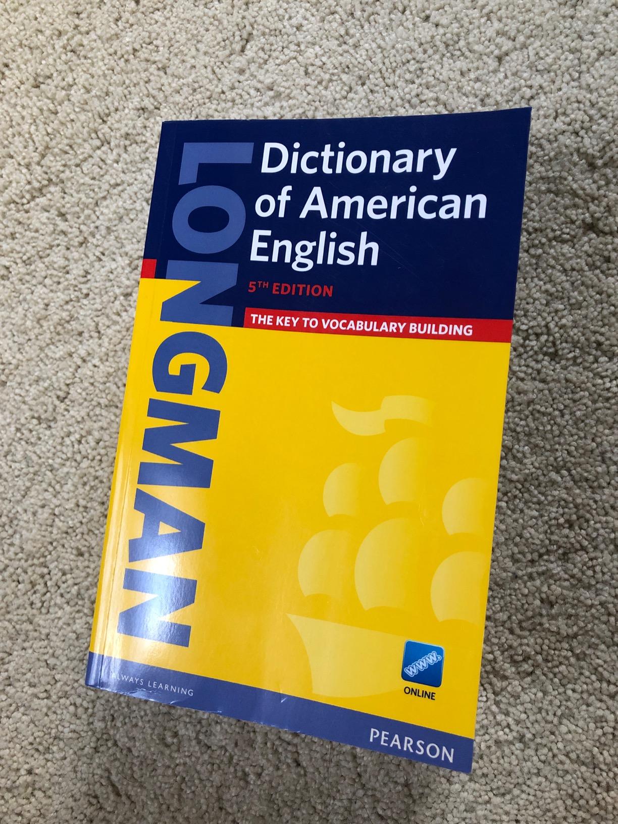 Longman Dictionary of American English (paperback with PIN) (5th Edition) customer photo 1