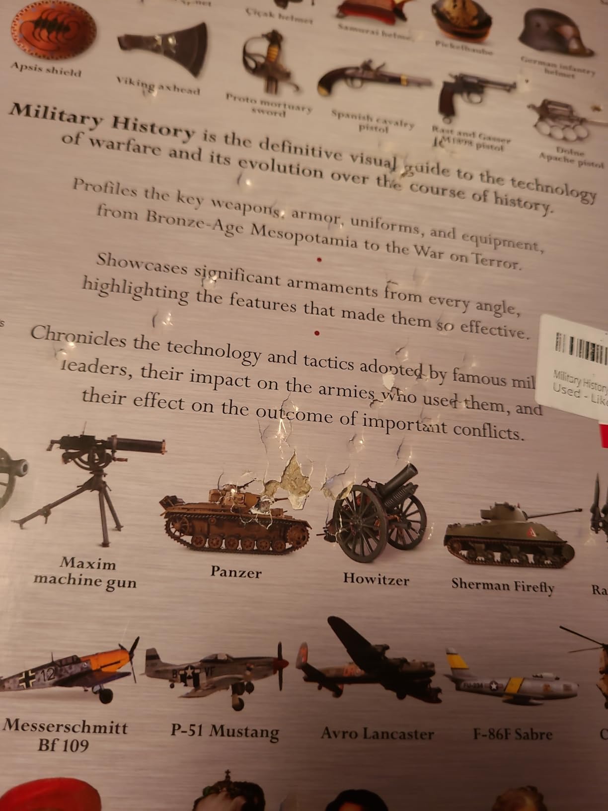 Military History: The Definitive Visual Guide to the Objects of Warfare (DK Definitive Visual Histories) customer photo 1