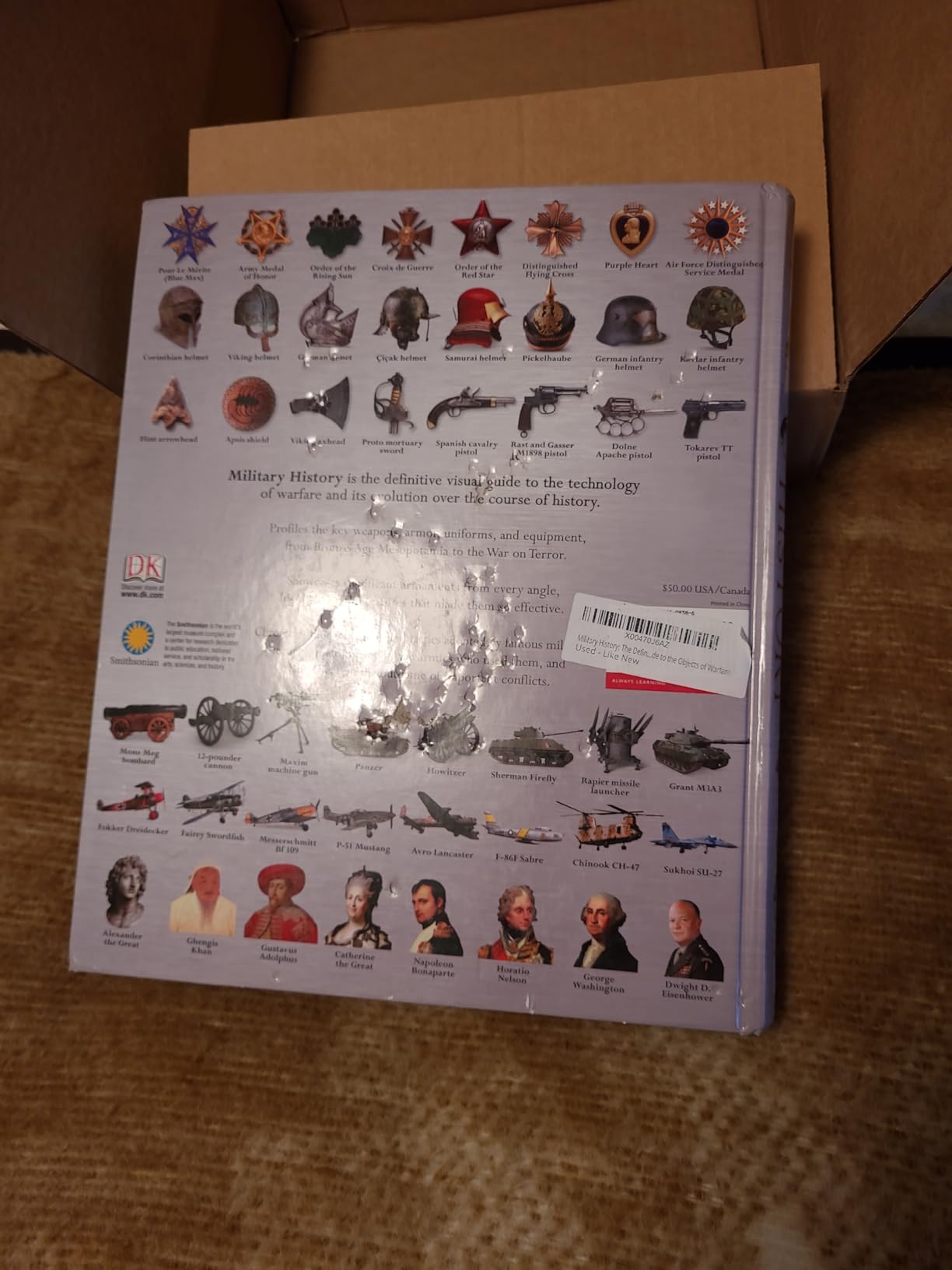 Military History: The Definitive Visual Guide to the Objects of Warfare (DK Definitive Visual Histories) customer photo 2