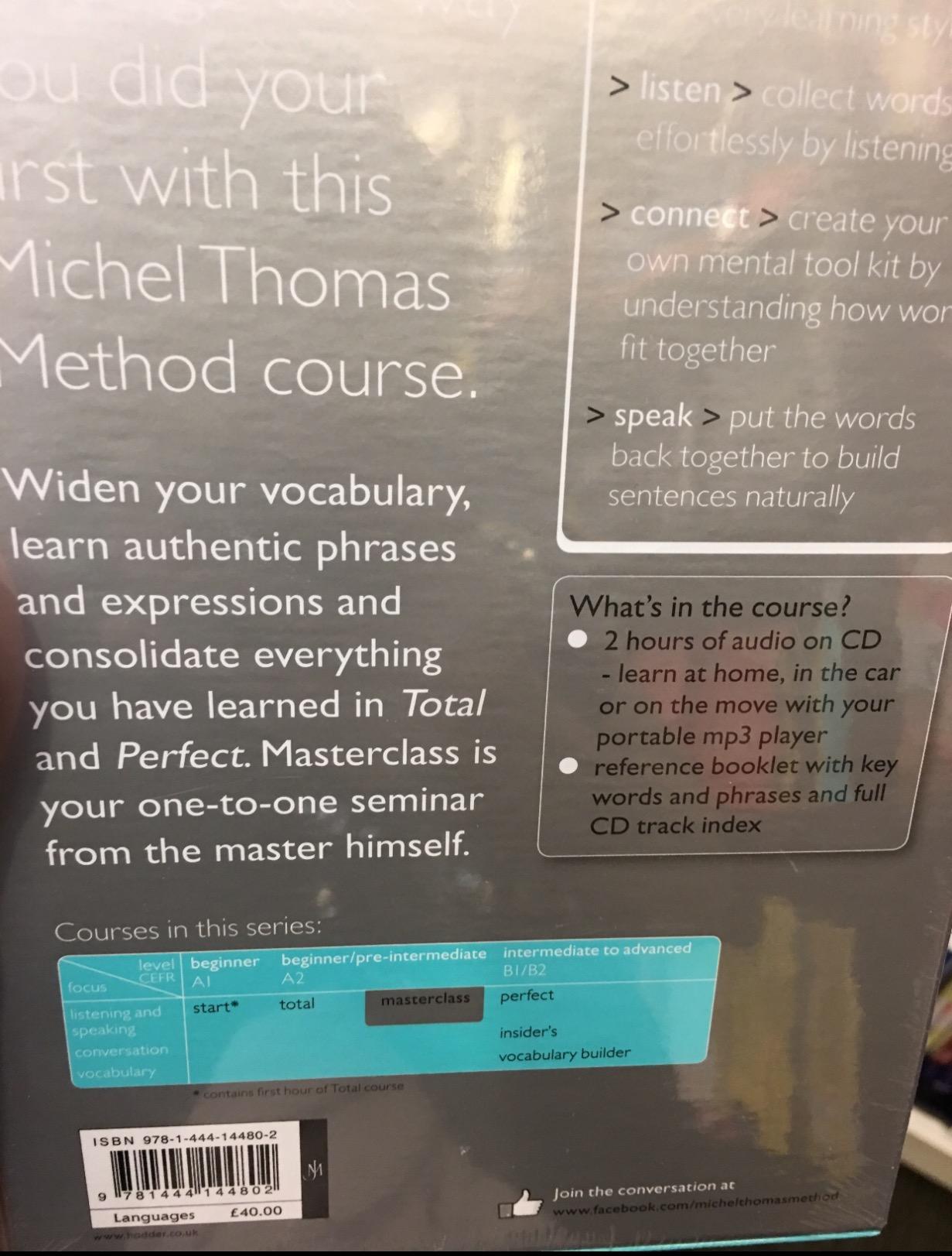 Foundation French (Learn French with the Michel Thomas Method) customer photo 2