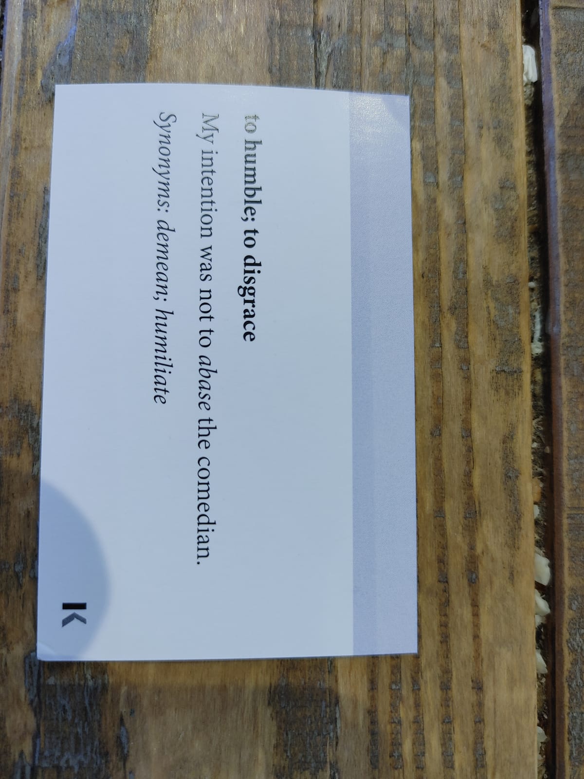 GRE Vocabulary Flashcards + Online Access to Review Your Cards, a Practice Test, and Video Tutorials (Kaplan Test Prep) customer photo 1