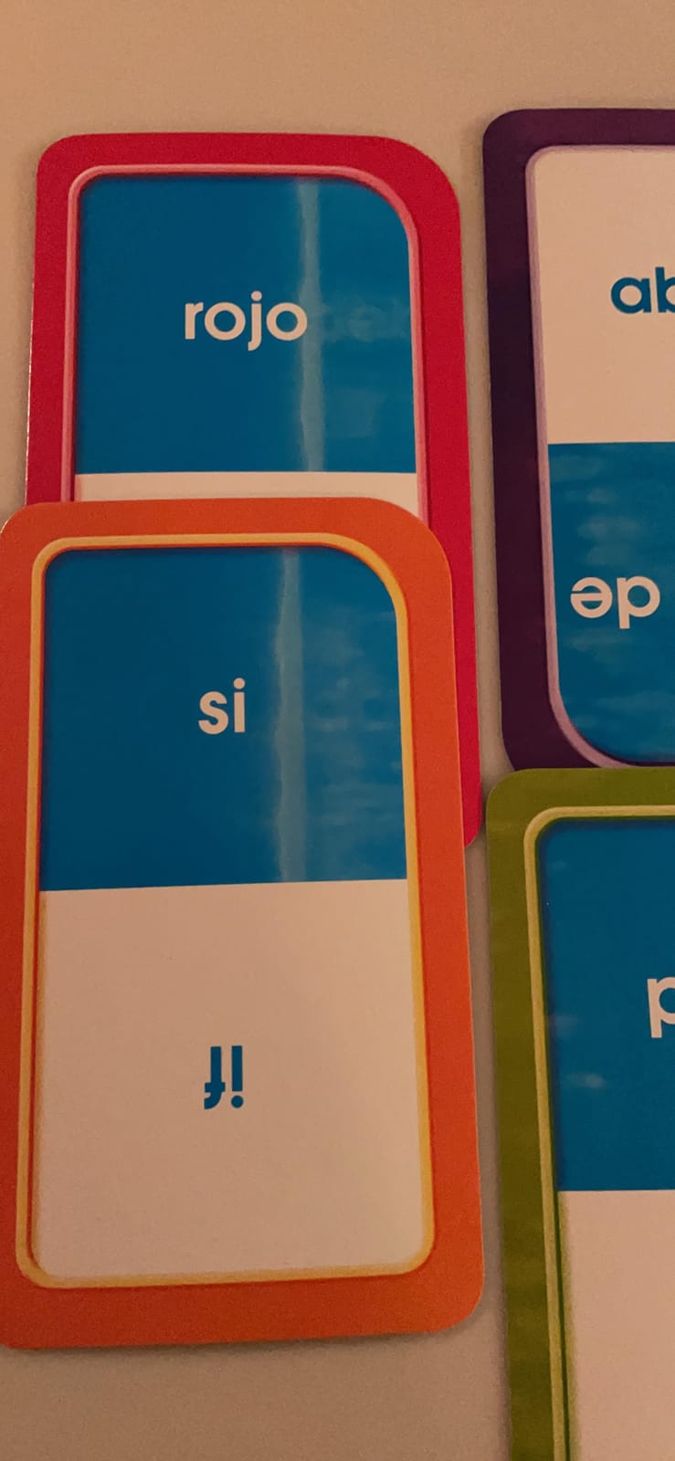 School Zone Spanish Basic Sight Words Flash Cards: 56 Cards, 108 Words, Kindergarten, 1st Grade, Palabras Basicas Tarjetas Ilustrativas, Bilingual, ESL, Language Immersion (Spanish/English Edition) customer photo 1