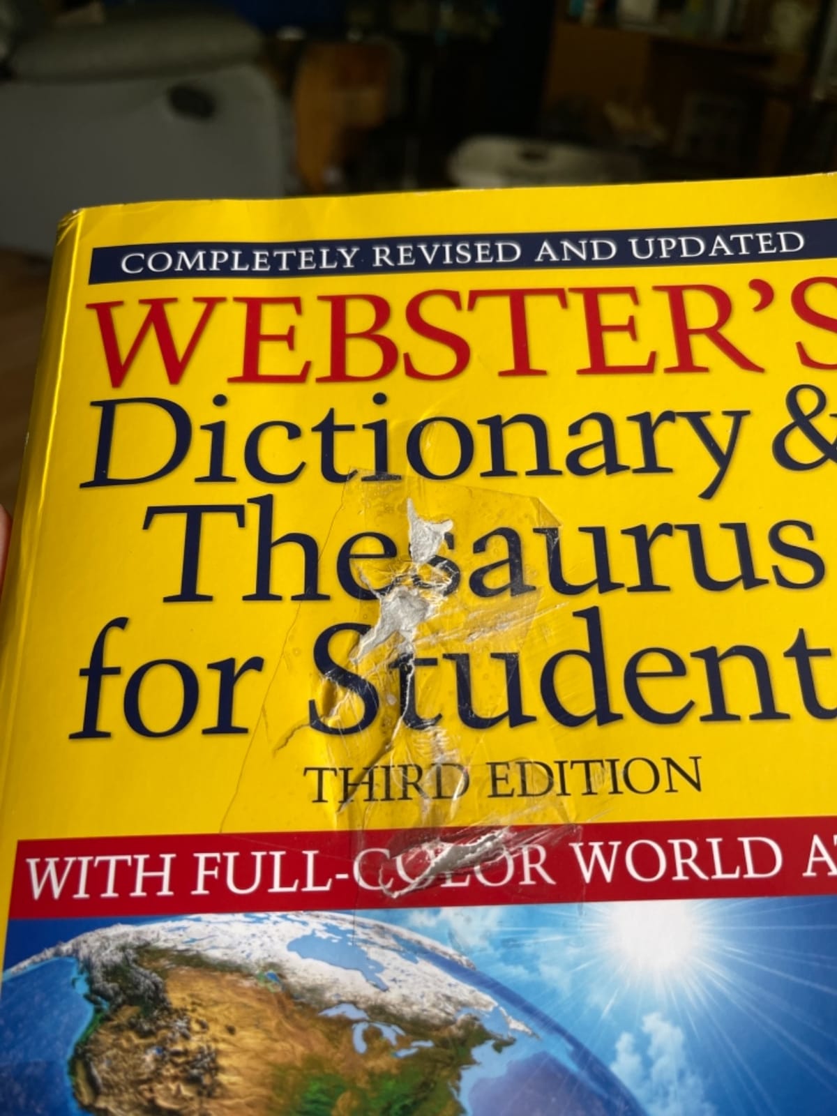 Webster's Dictionary & Thesaurus for Students with Full-Color World Atlas, Third Edition customer photo 1