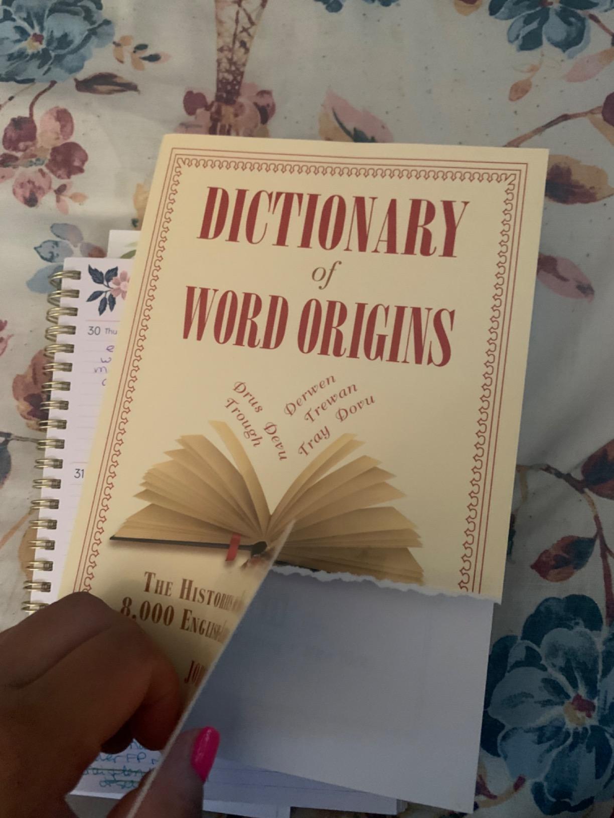 Dictionary of Word Origins: The Histories of More Than 8,000 English-Language Words customer photo 2