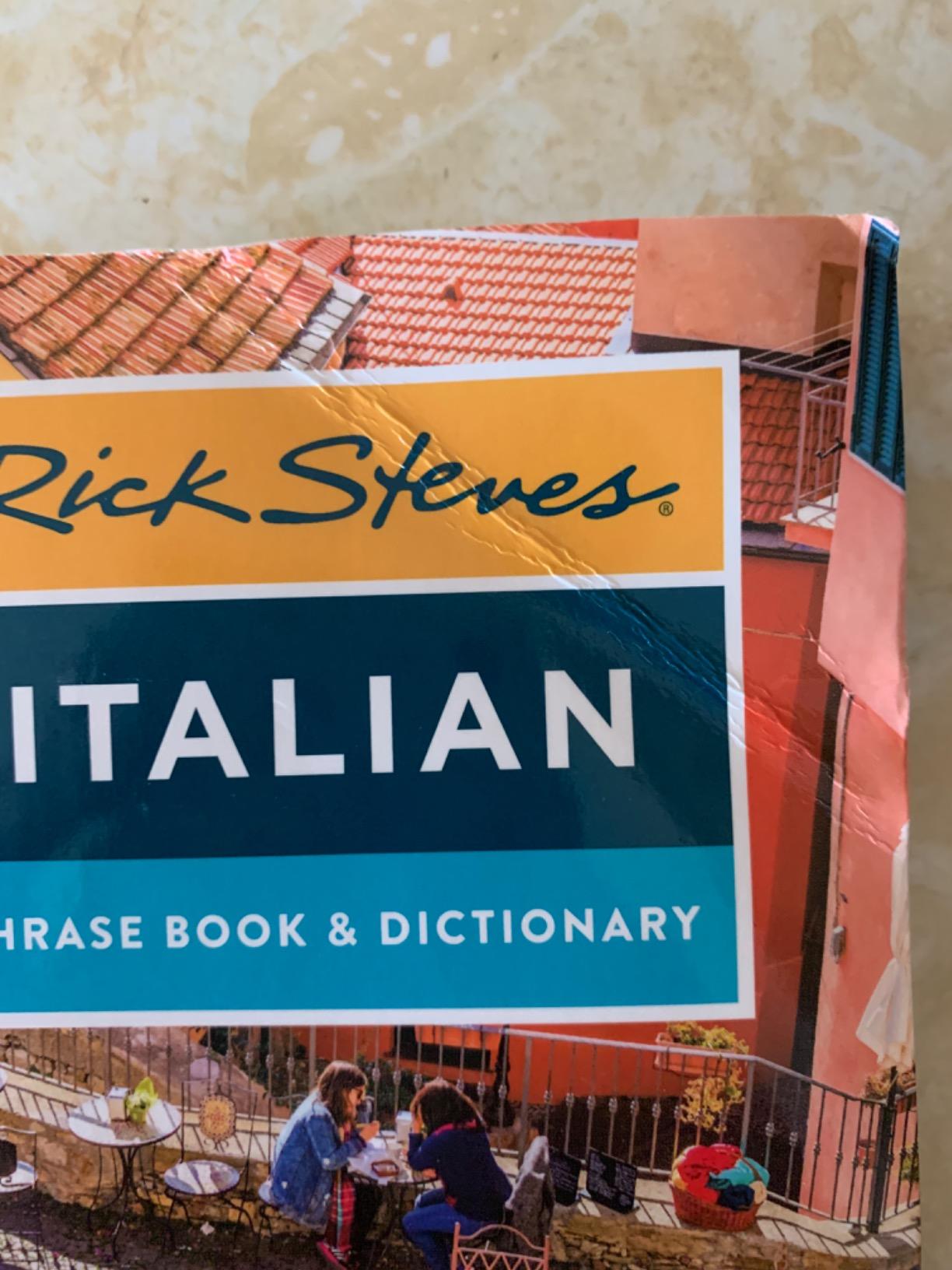 Rick Steves Italian Phrase Book & Dictionary (Rick Steves Travel Guide) customer photo 1