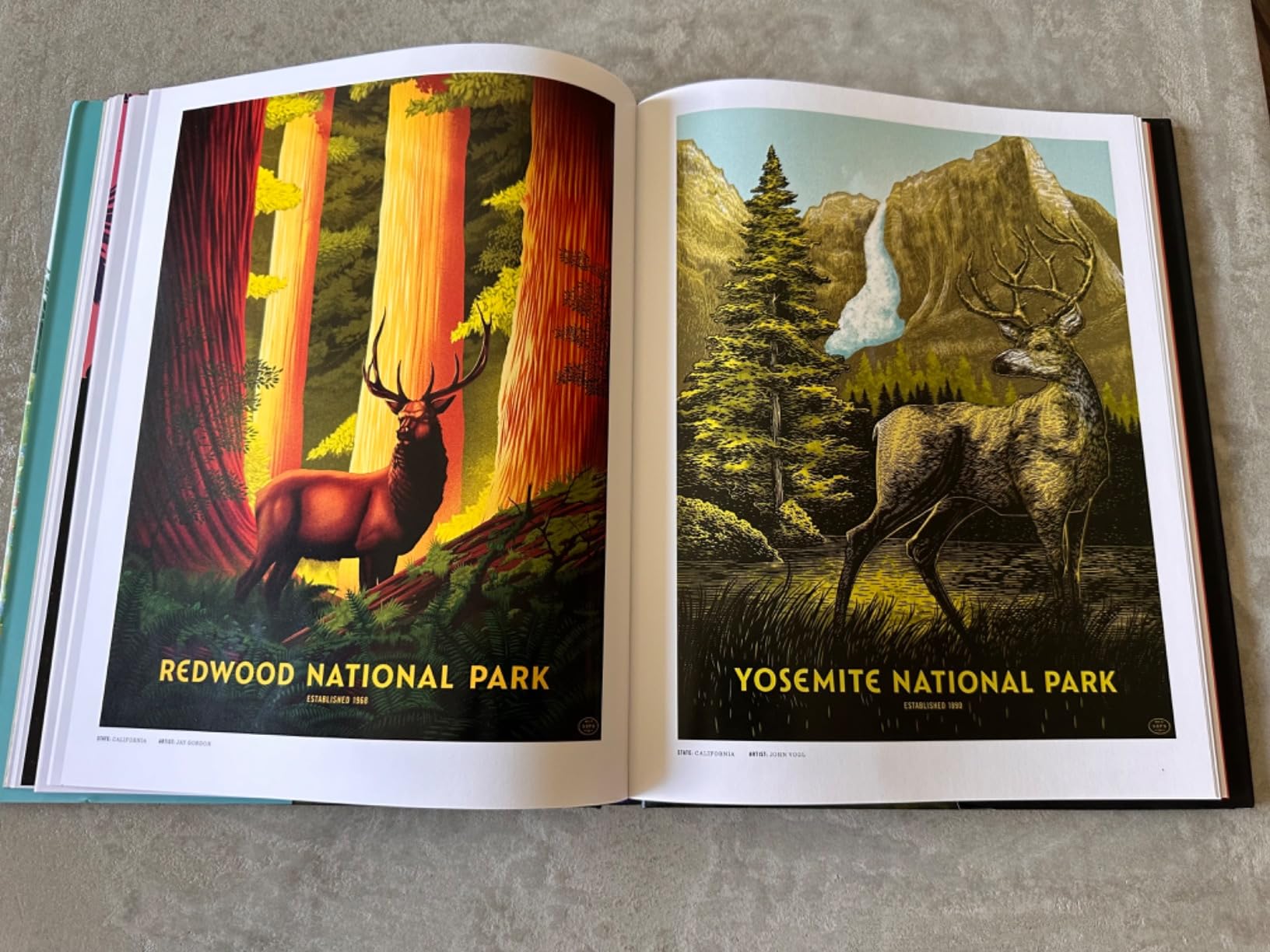 The Art of the National Parks (Fifty-Nine Parks): (National Parks Art Books, Books For Nature Lovers, National Parks Posters, The Art of the National Parks) customer photo 2
