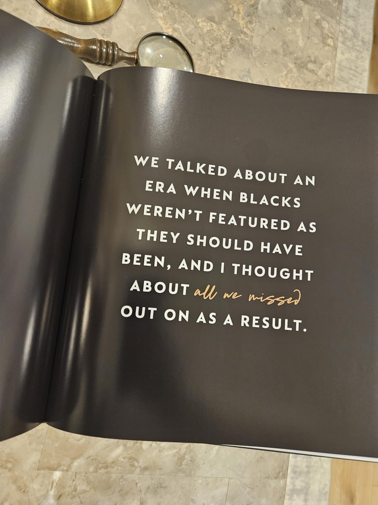 Black Hollywood: Reimagining Iconic Movie Moments (Photography Coffee Table Book, Perfect Gift for Classic Hollywood Movie Lovers) customer photo 1
