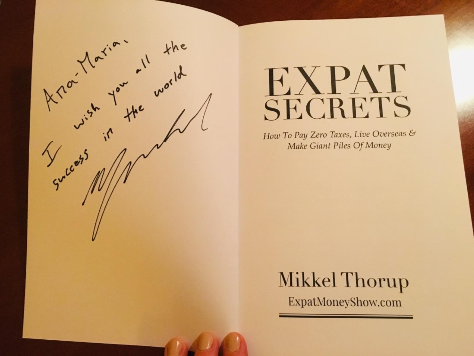 Expat Secrets: How To Pay Zero Taxes, Live Overseas & Make Giant Piles of Money customer photo 1