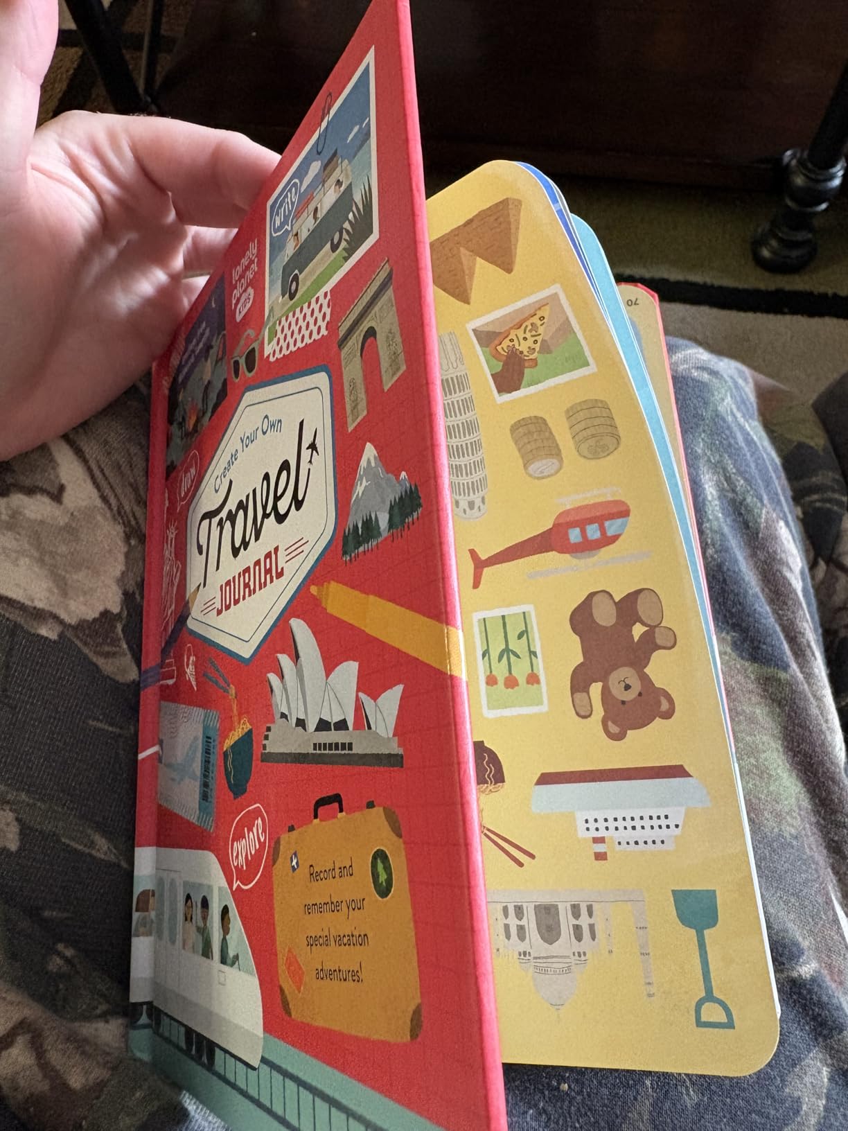 Lonely Planet Kids Create Your Own Travel Journal: Fun Activities, Games & Challenges Inside | Diary & Keepsake | Write & Draw Precious Trip Moments | Story Prompts customer photo 1
