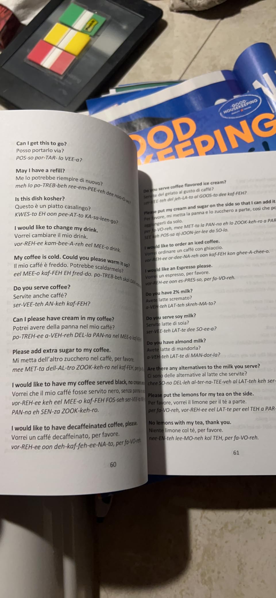 Easy Italian Phrase Book: Over 1500 Common Phrases For Everyday Use And Travel customer photo 1
