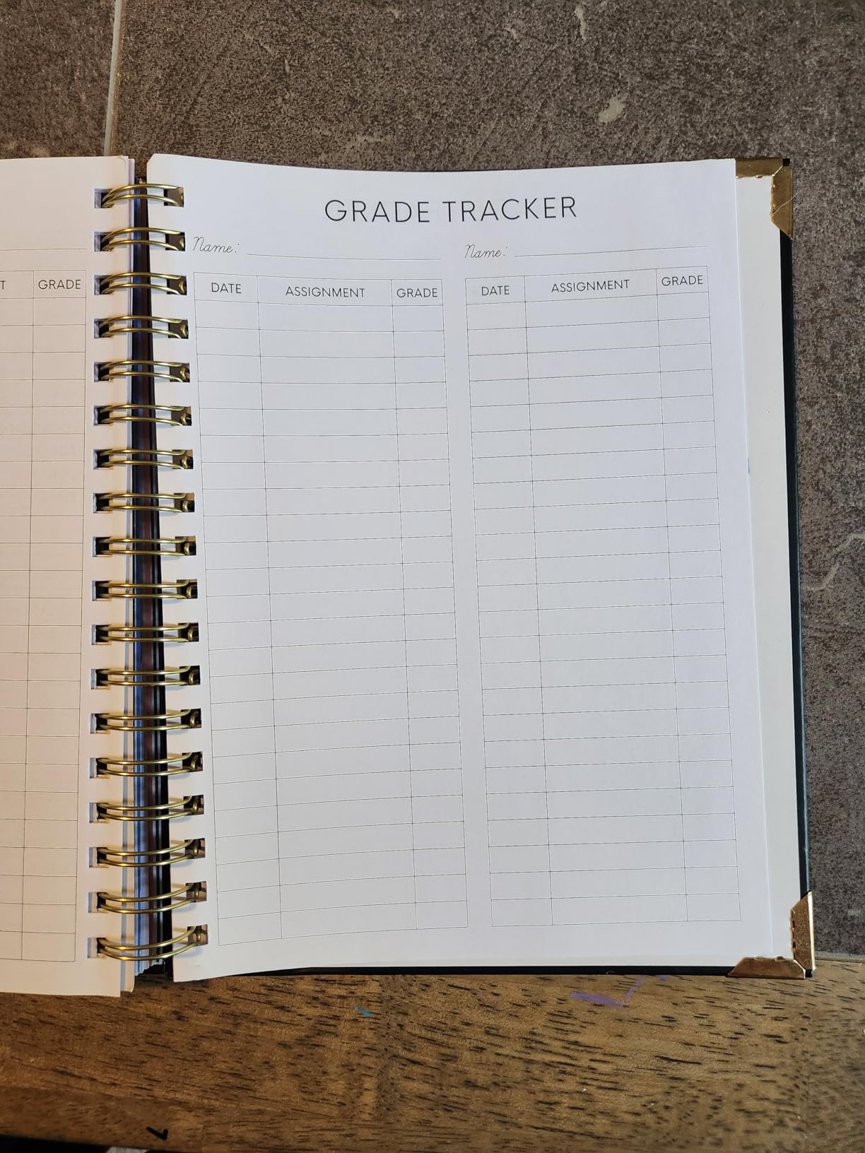The Homeschool Planner: Beautiful and Undated with Monthly Tabs | To Do List, Goals, Meal Planning & Academic Tools | Homeschooling, Distance Learning & Family Organizer | Gold Spiral customer photo 1