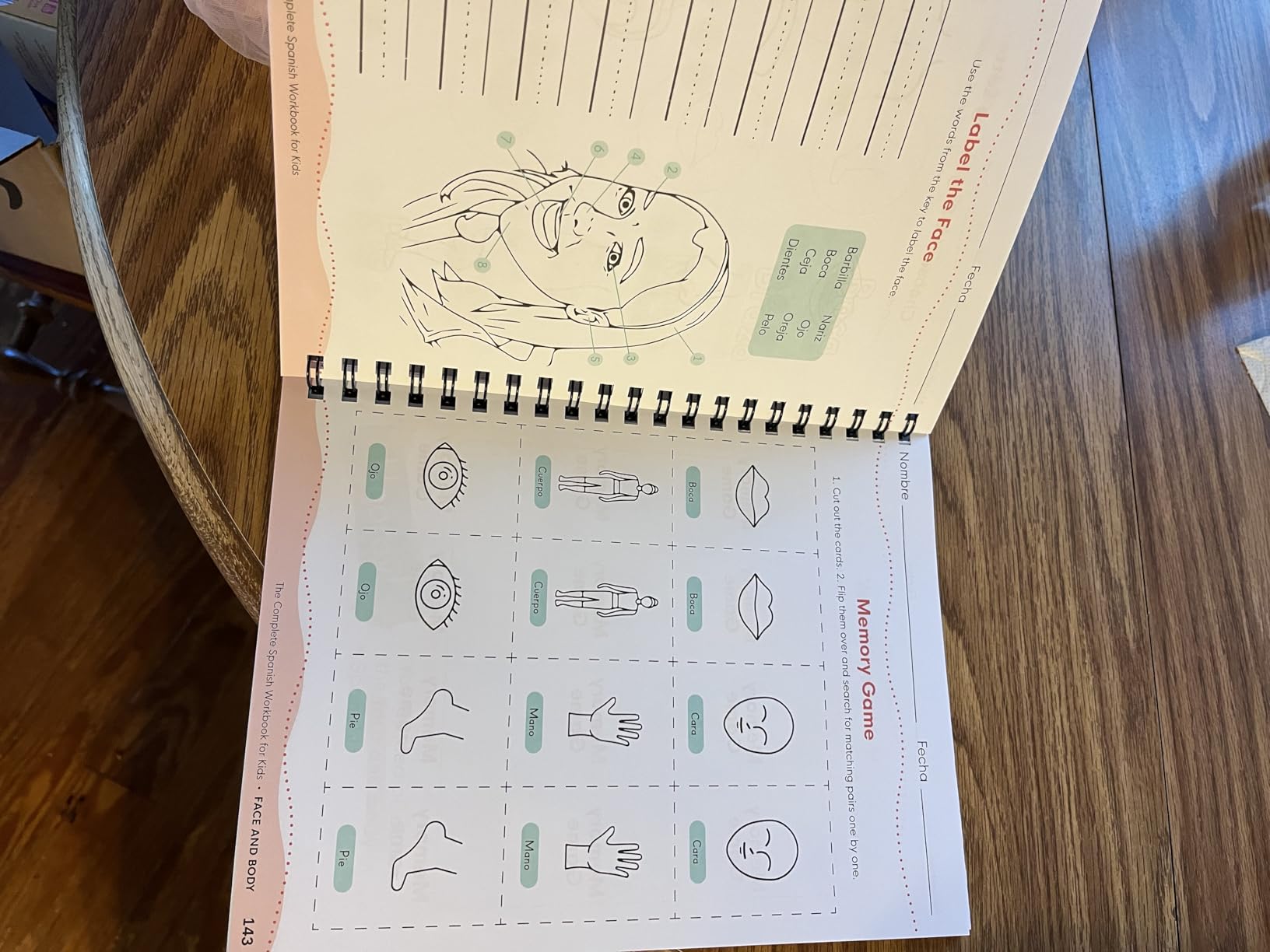 The Spanish Workbook for Kids: A Fun and Easy Beginner's Guide to Learning Spanish for Kids Grades K-5: Learn the Alphabet, Numbers, Colors, Shapes, Senses, Seasons and Other Essential Concepts customer photo 2
