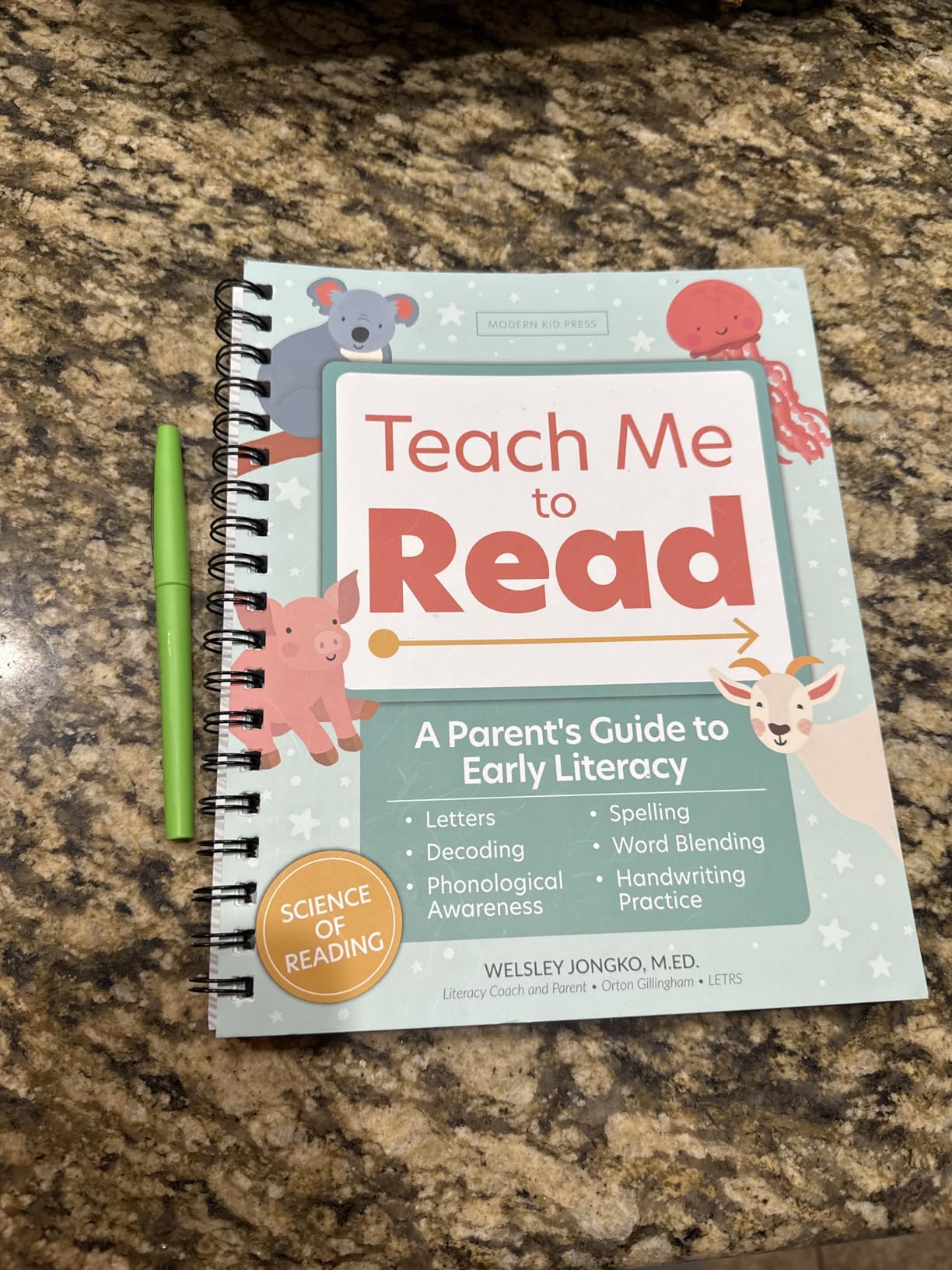 Teach Me to Read: A Parent Guided Student Workbook for Kids to Learn to Read Using Phonics, Decodables and the Science of Reading (Video Tutorials Included) customer photo 2