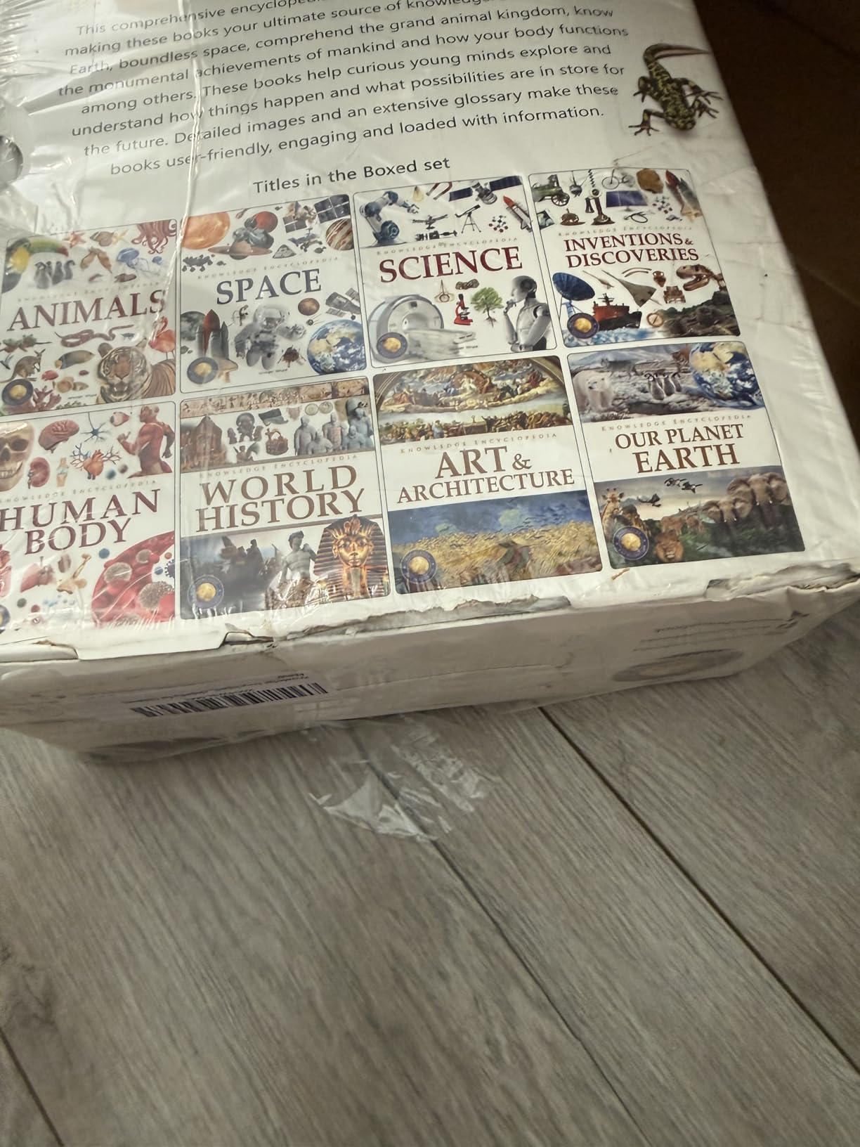 Knowledge Encyclopedia - Boxset of 8 Books for Children (Knowledge Encyclopedia for Children) customer photo 2