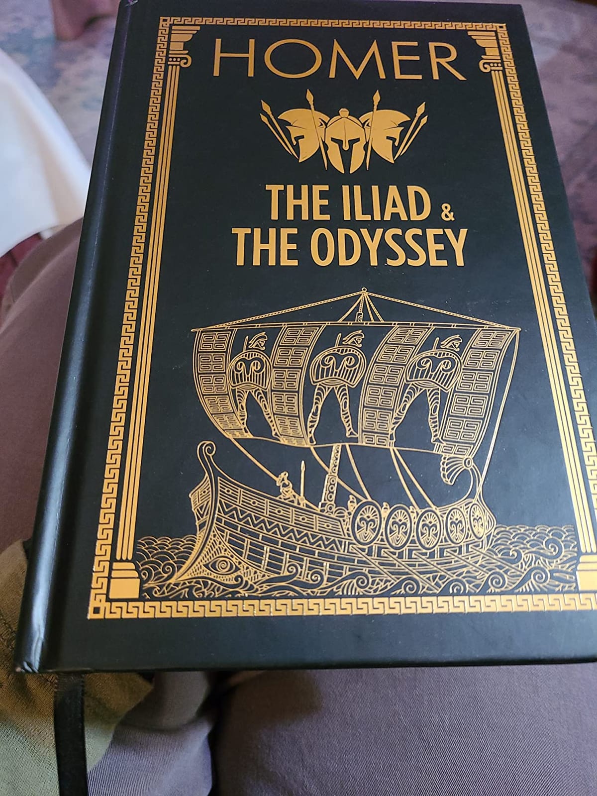 HOMER: The Iliad & the Odyssey (Deluxe Hardbound Edition) customer photo 2