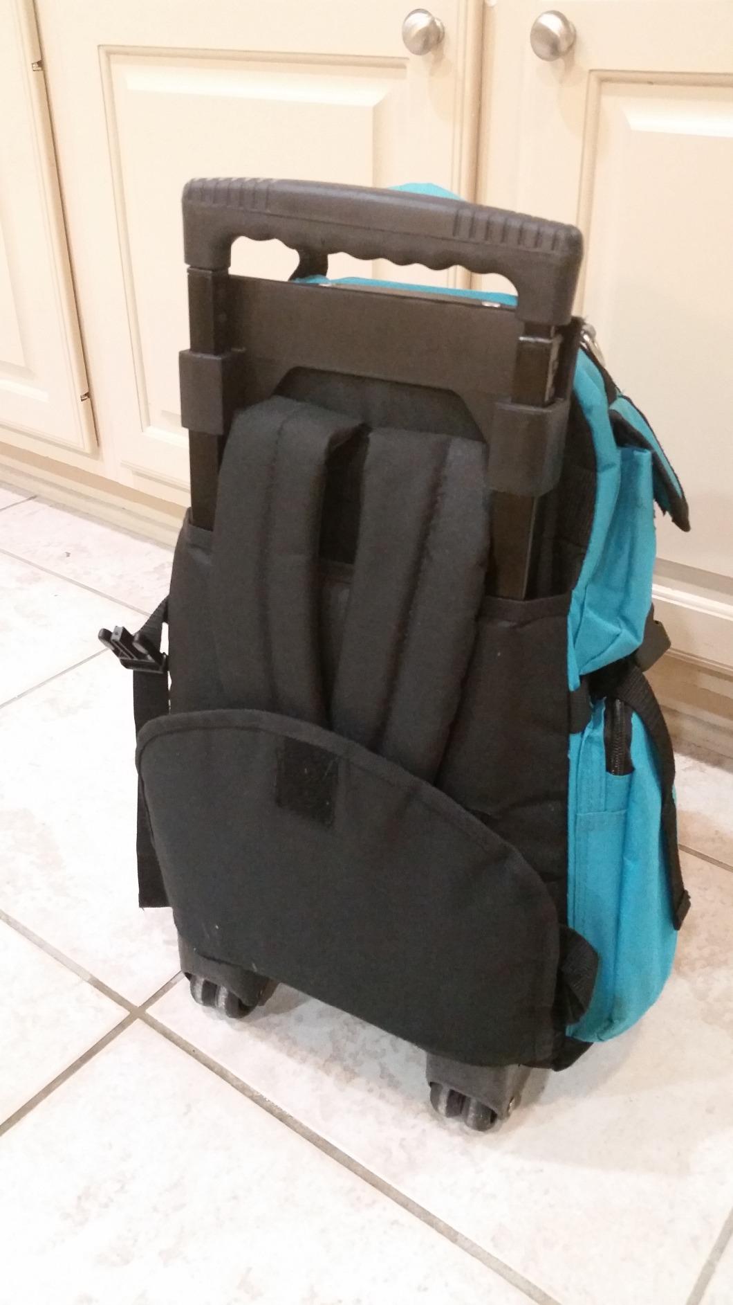 Everest Deluxe Wheeled Backpack, Black, One Size customer photo 2