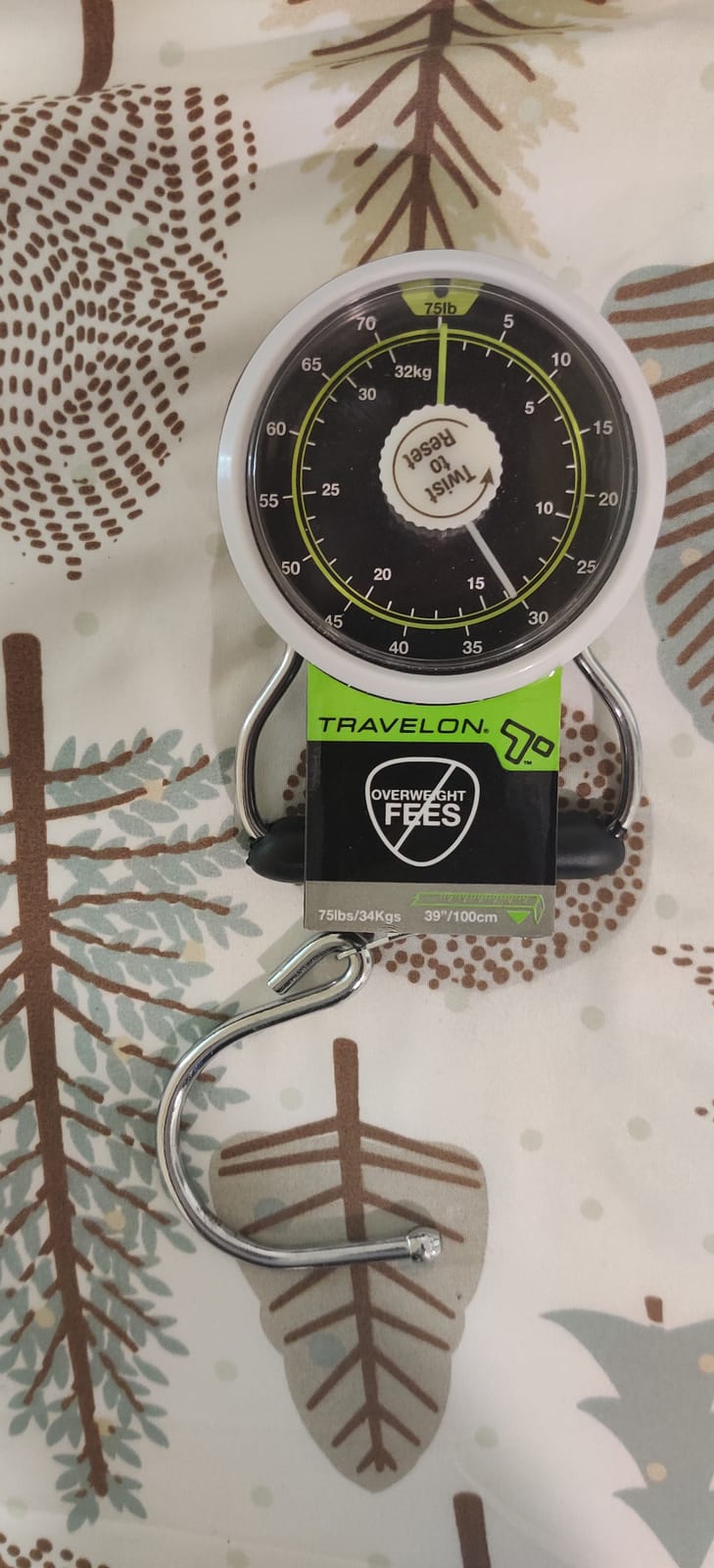 Travelon Stop and Lock Luggage Scale with Tape Measure customer photo 2