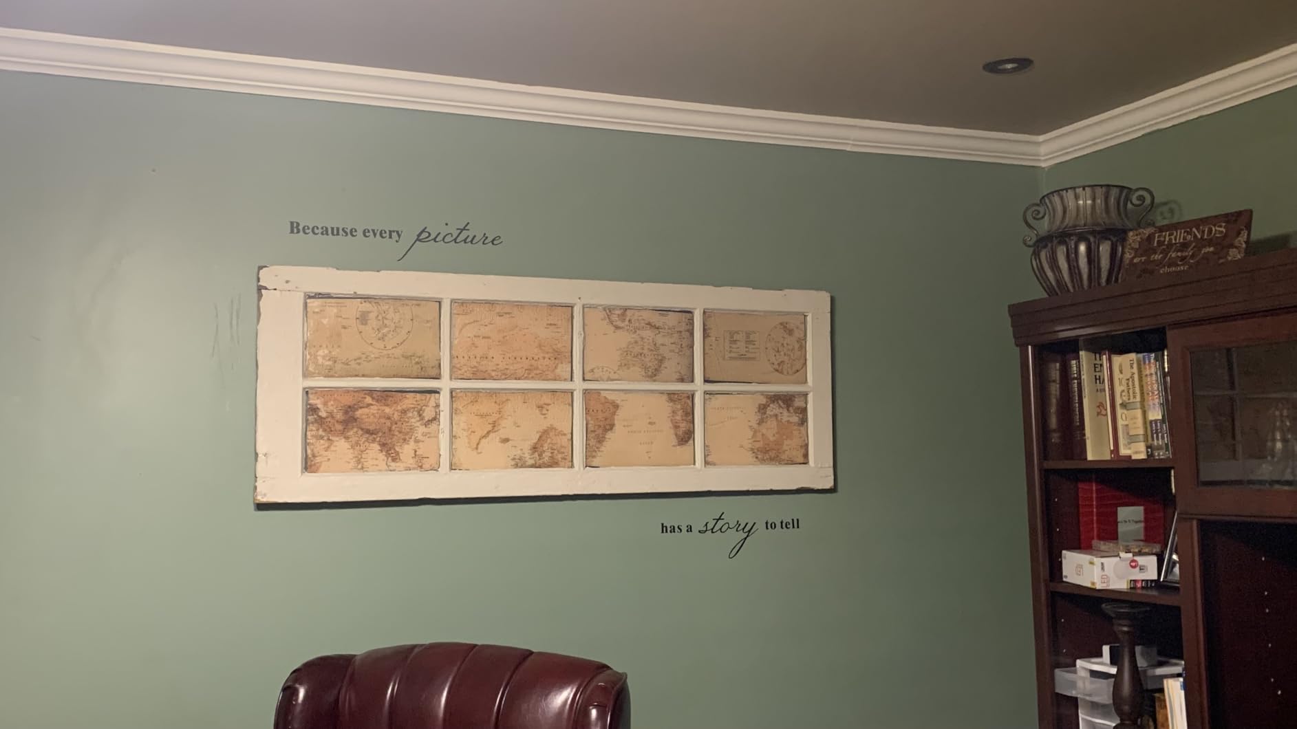 World Map (Antique) Art 24x36 Poster customer photo 1