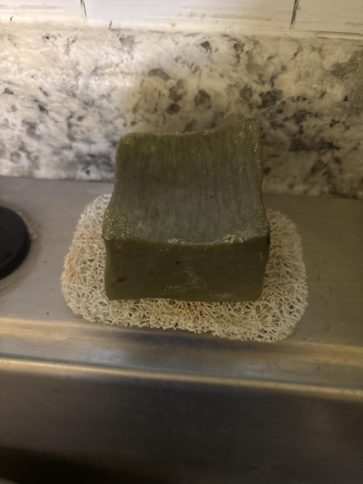 Compagnie de Provence Savon de Marseille Olive Soap Cube, 400 grams customer photo 1