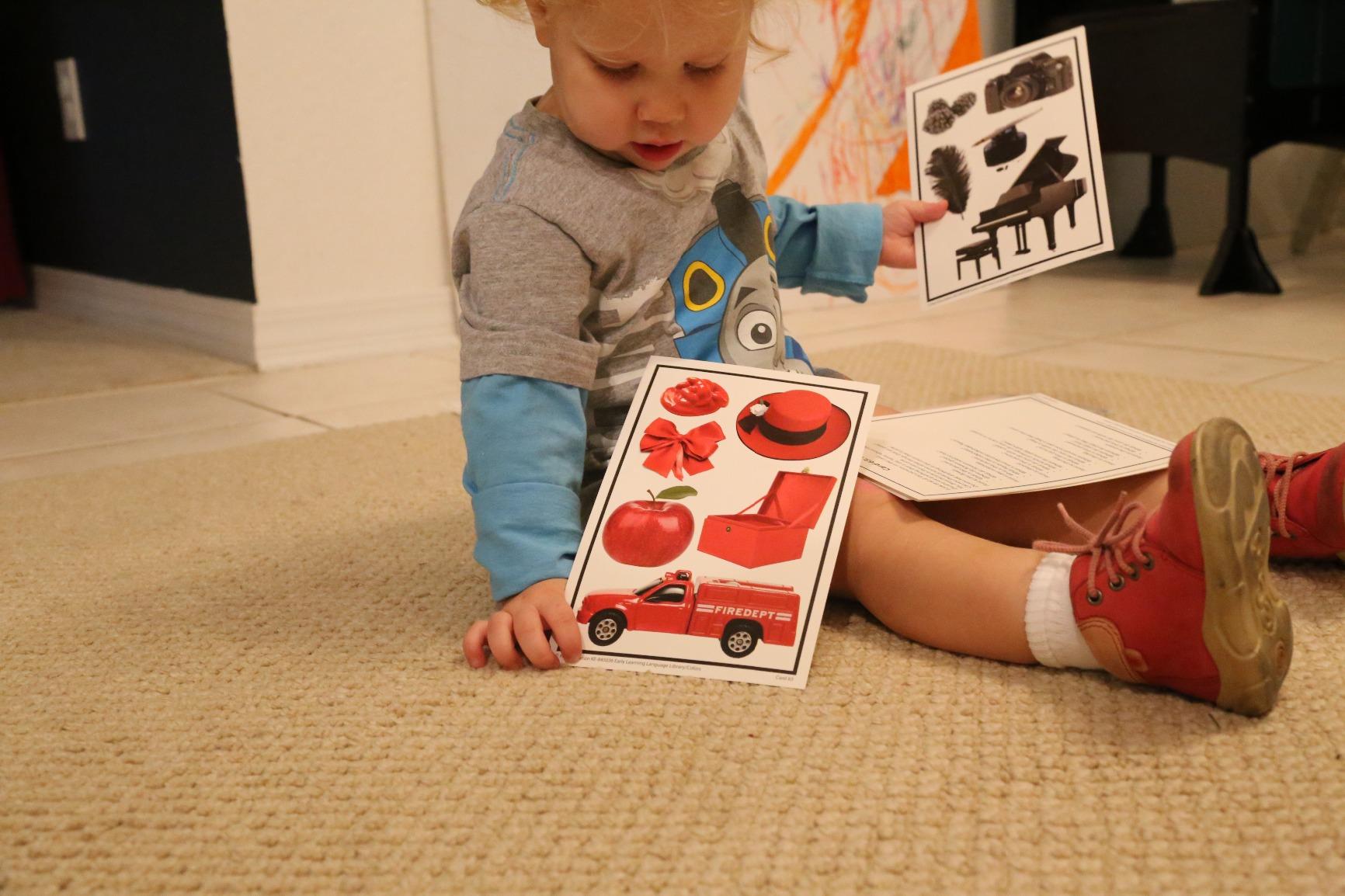 Key Education Early Learning Language Library Flash Cards, Speech Therapy customer photo 2