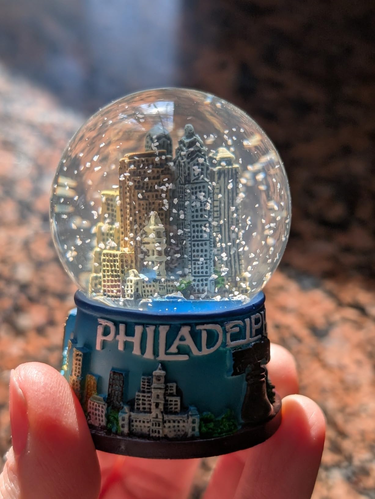 Great Places To You Philadelphia Snow Globe - 45MM, Philadelphia Souvenirs, Gifts customer photo 1