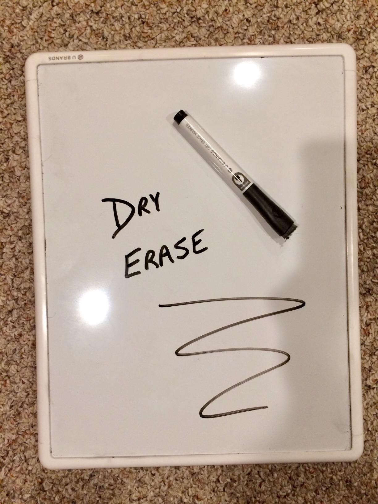 U Brands Contempo Magnetic Small Whiteboard, 11