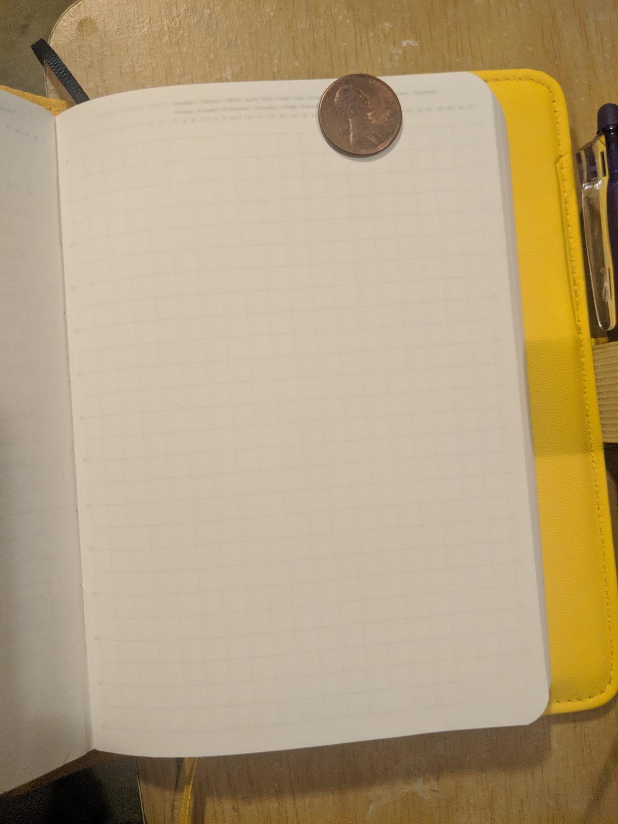 Nitoms S4103 STALOGY Notebook, A6, Squared, 365 Days Notebook, Black customer photo 1