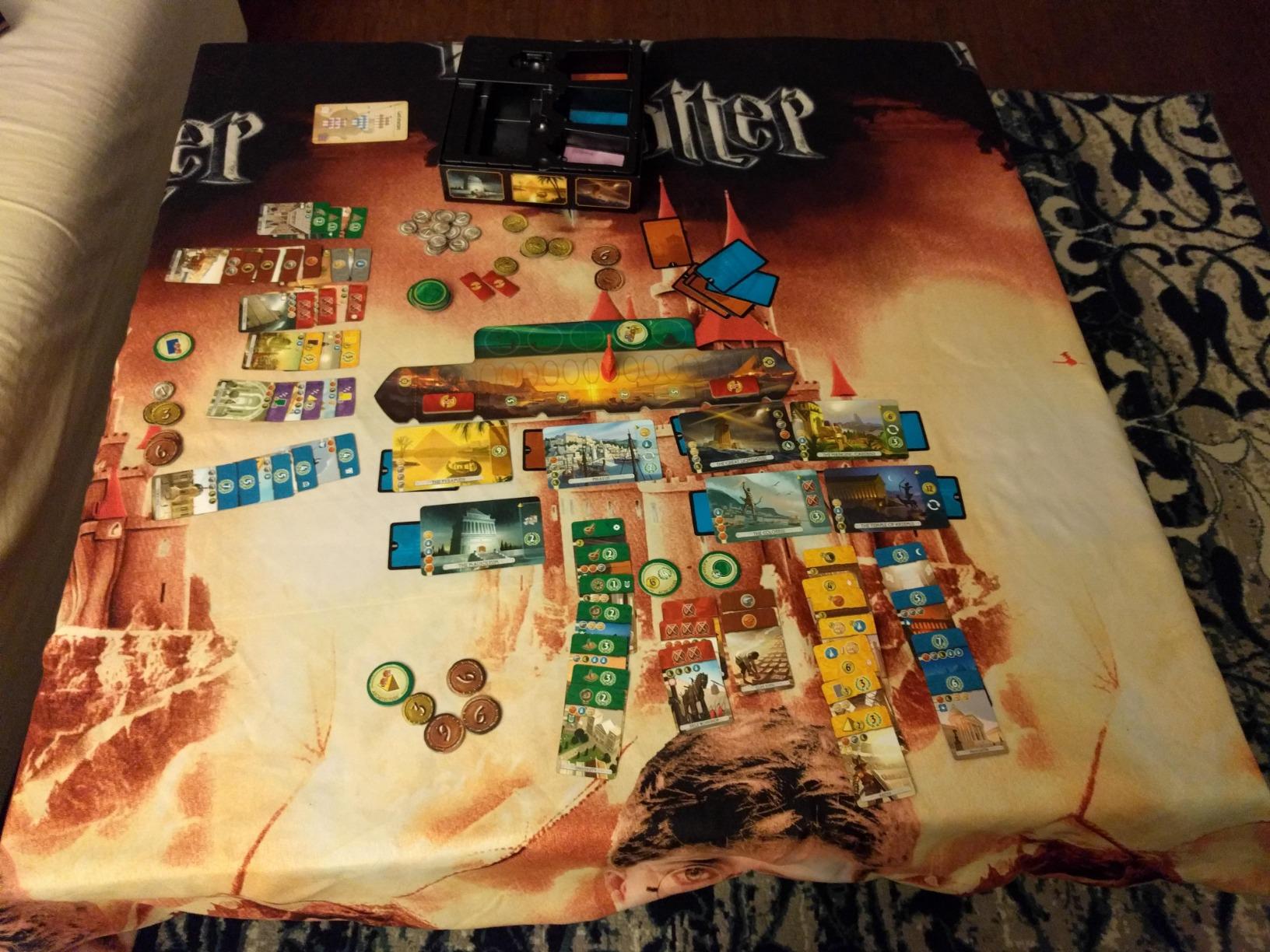 Asmodee 7 Wonders Duel Board Game BASE GAME - Intense Two-Player Battles in the Ancient World, Strategy Game for Kids and Adults, Ages 10+, 2 Players, 30 Minute Playtime customer photo 2