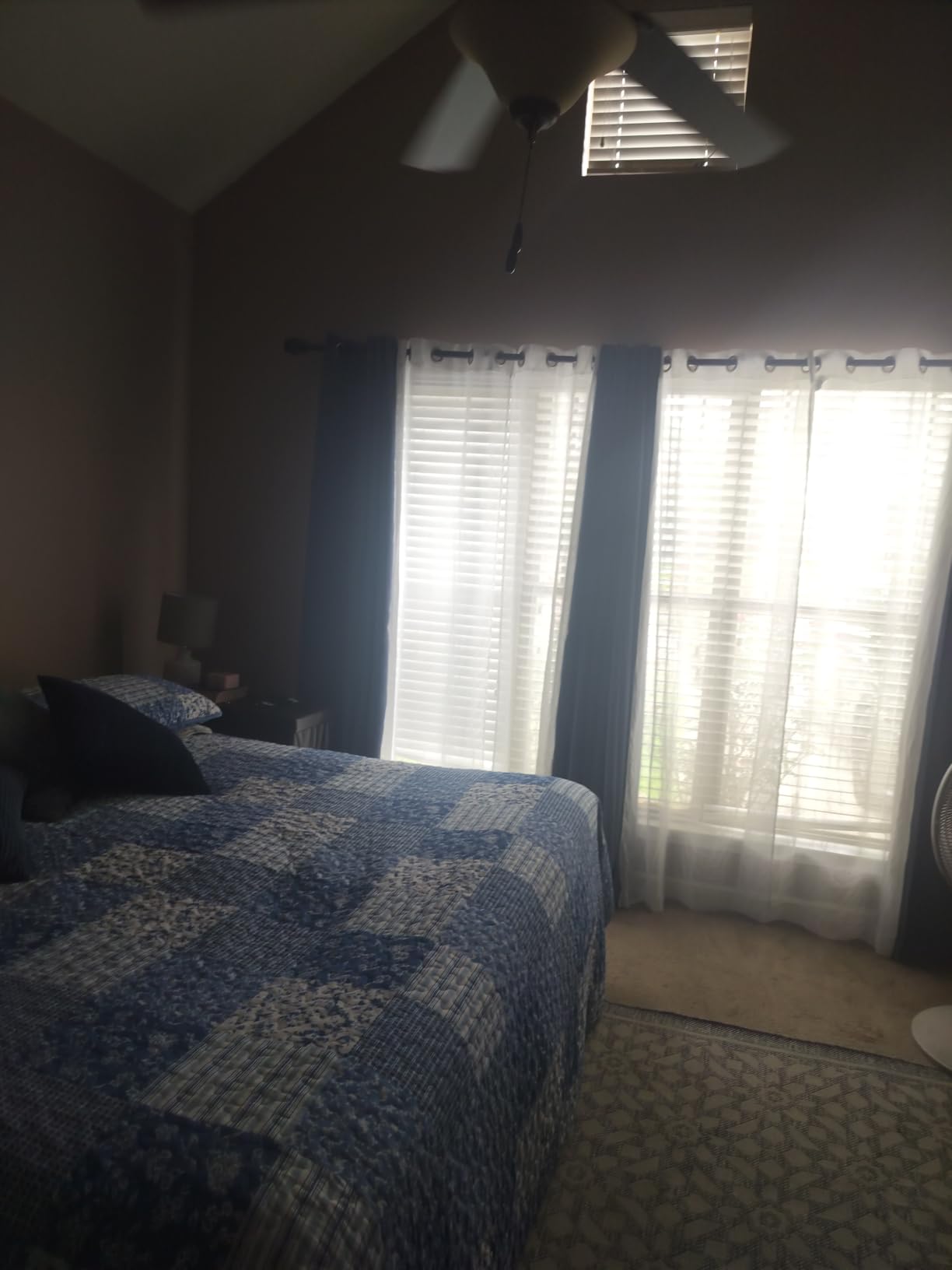 NICETOWN Black Out Curtains for Bedroom 84 Inches Long, W52xL84, 2 Panels customer photo 2